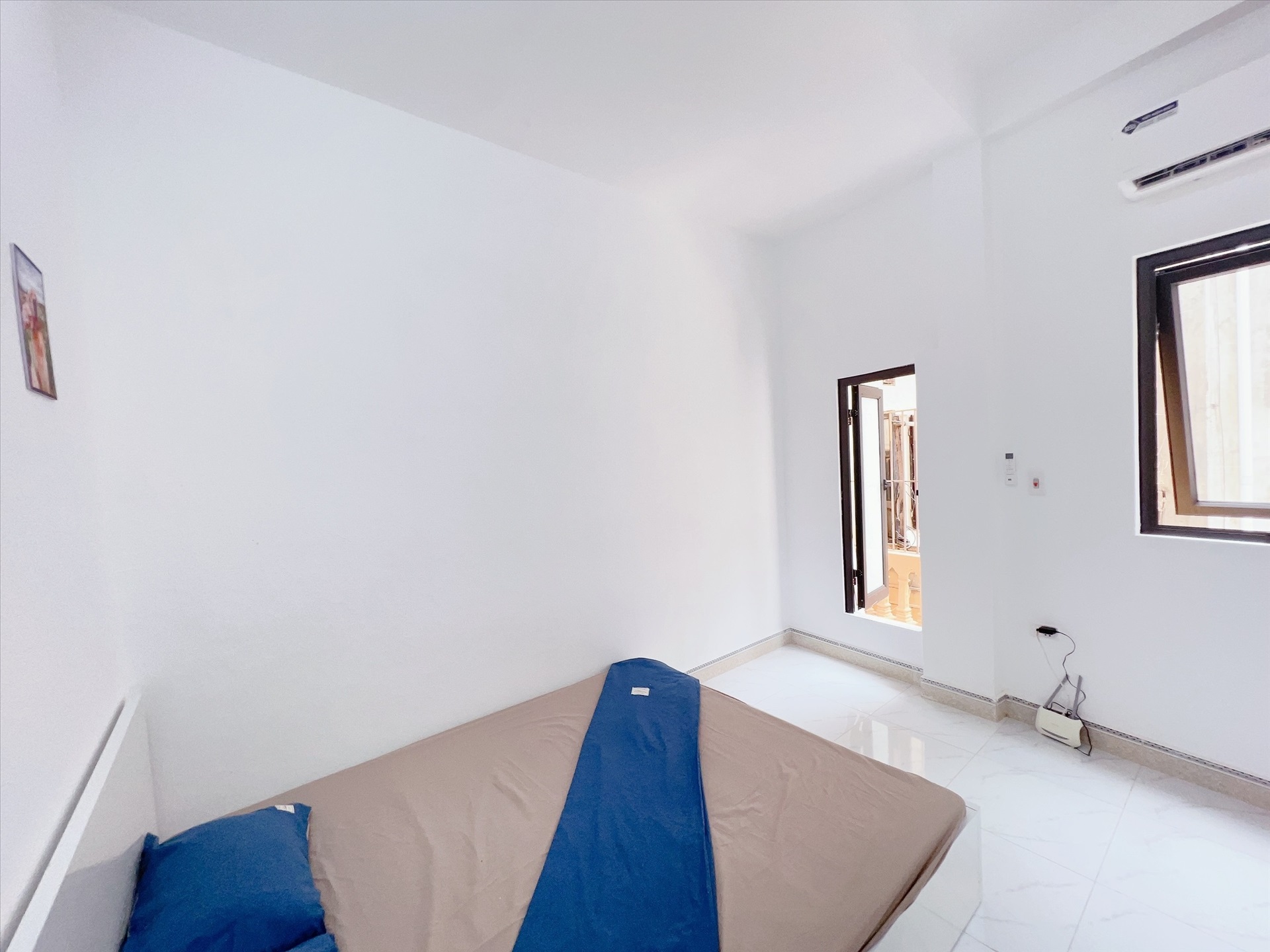 Phòng trọ Studio 25m2 tại Happyhomes Hồ Tùng Mậu - Cầu Giấy - Phòng ngủ