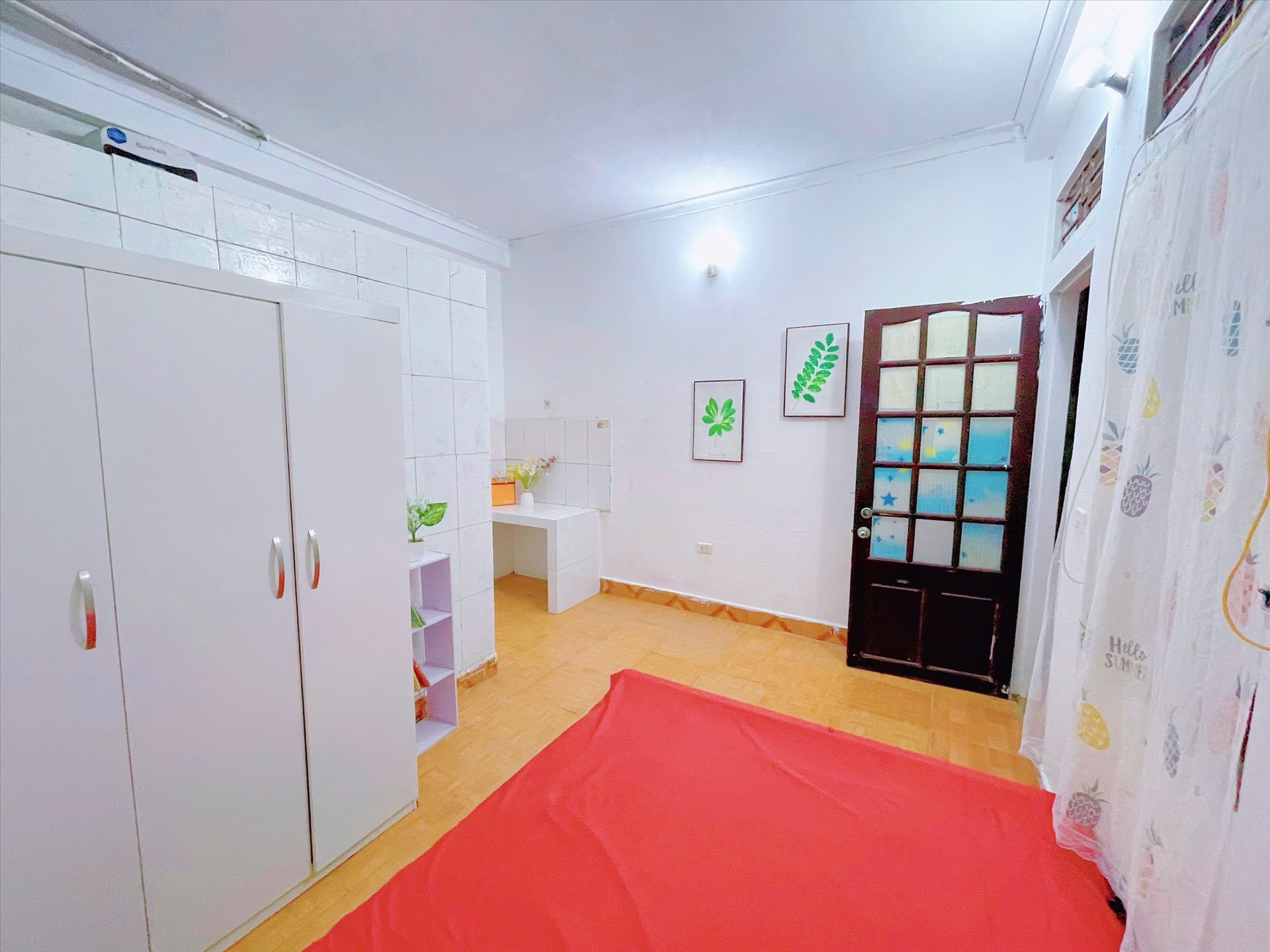 Phòng trọ Studio 25m2 tại HappyHomes Nguyễn Khánh Toàn - Cầu Giấy - Phòng ngủ
