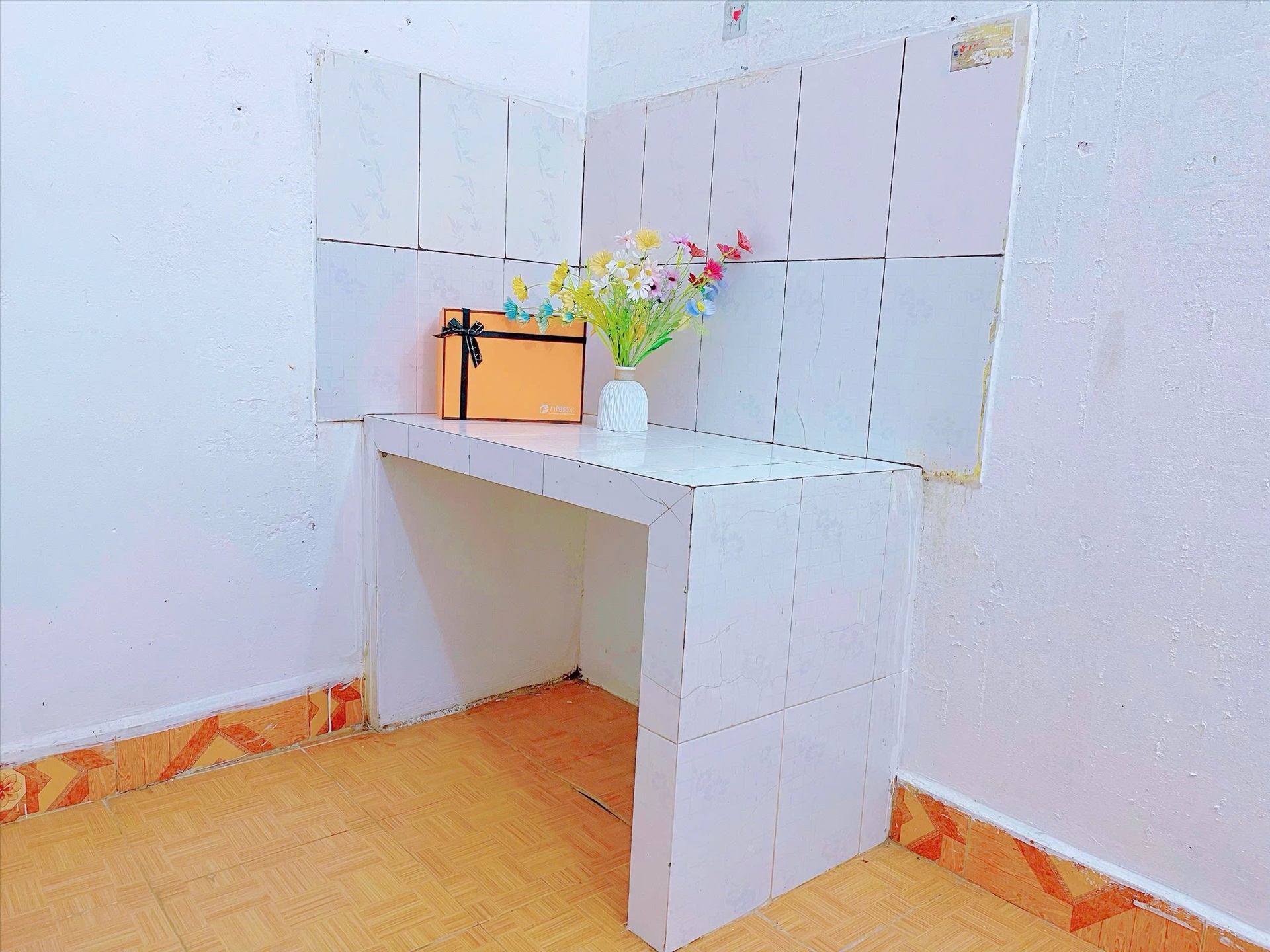Phòng trọ Studio 25m2 tại HappyHomes Nguyễn Khánh Toàn - Cầu Giấy - Phòng bếp