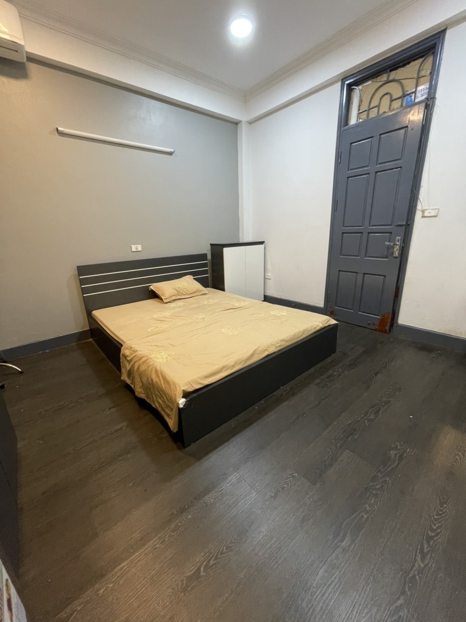 Phòng trọ Studio 25m2 tại Sunny Apartment Trần Duy Hưng - Cầu Giấy - Phòng ngủ