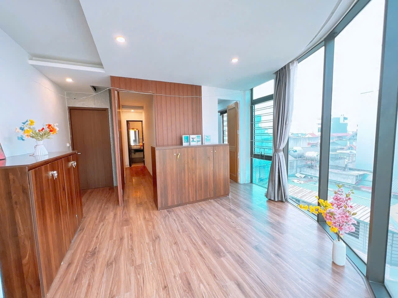Phòng trọ 2 Phòng ngủ 40m2 tại Happyhomes Bala - Hà Đông - Phòng khách