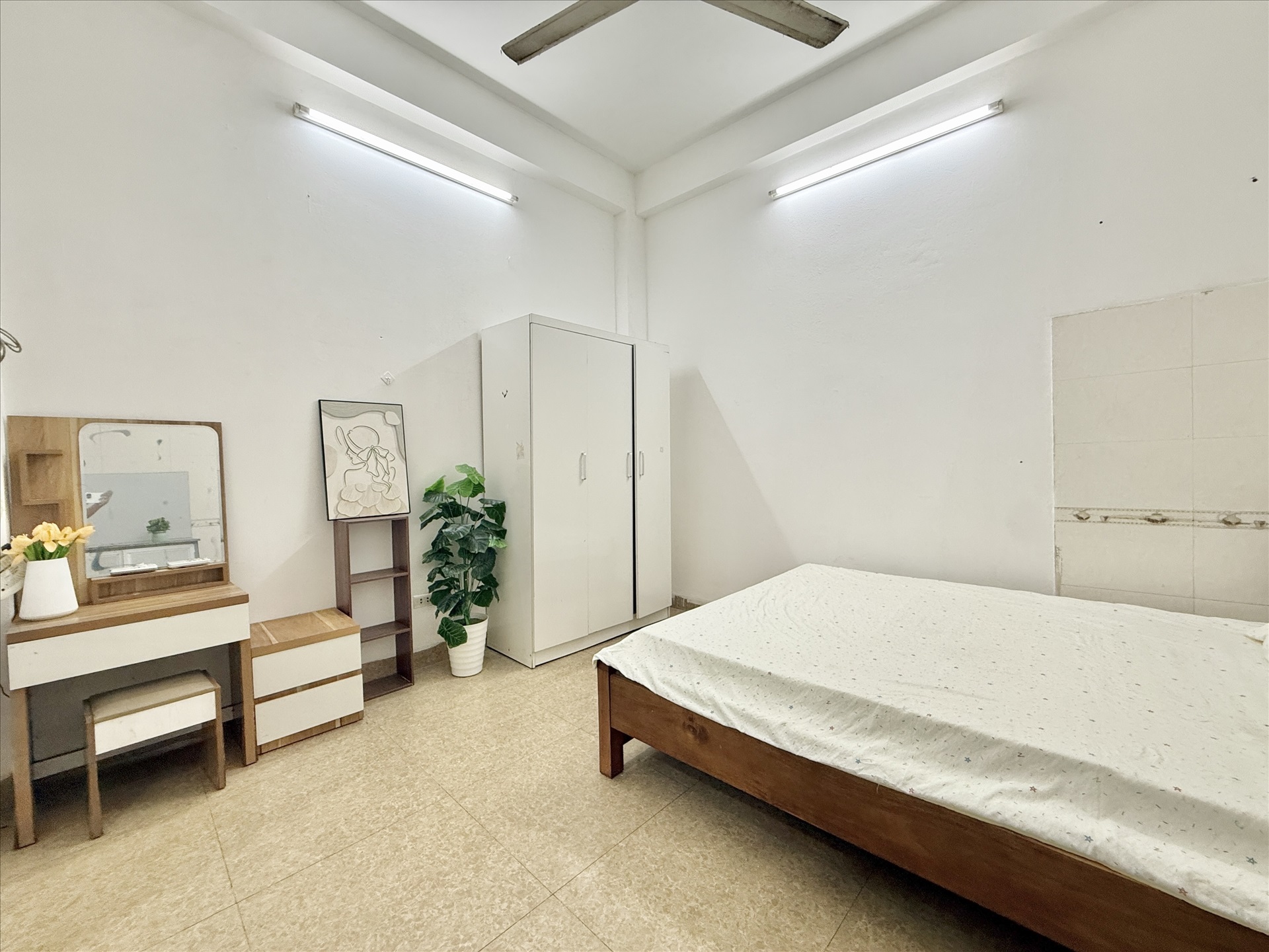 Phòng trọ Studio 25m2 tại Timehouse Mễ Trì Hạ - Nam Từ Liêm - Phòng ngủ
