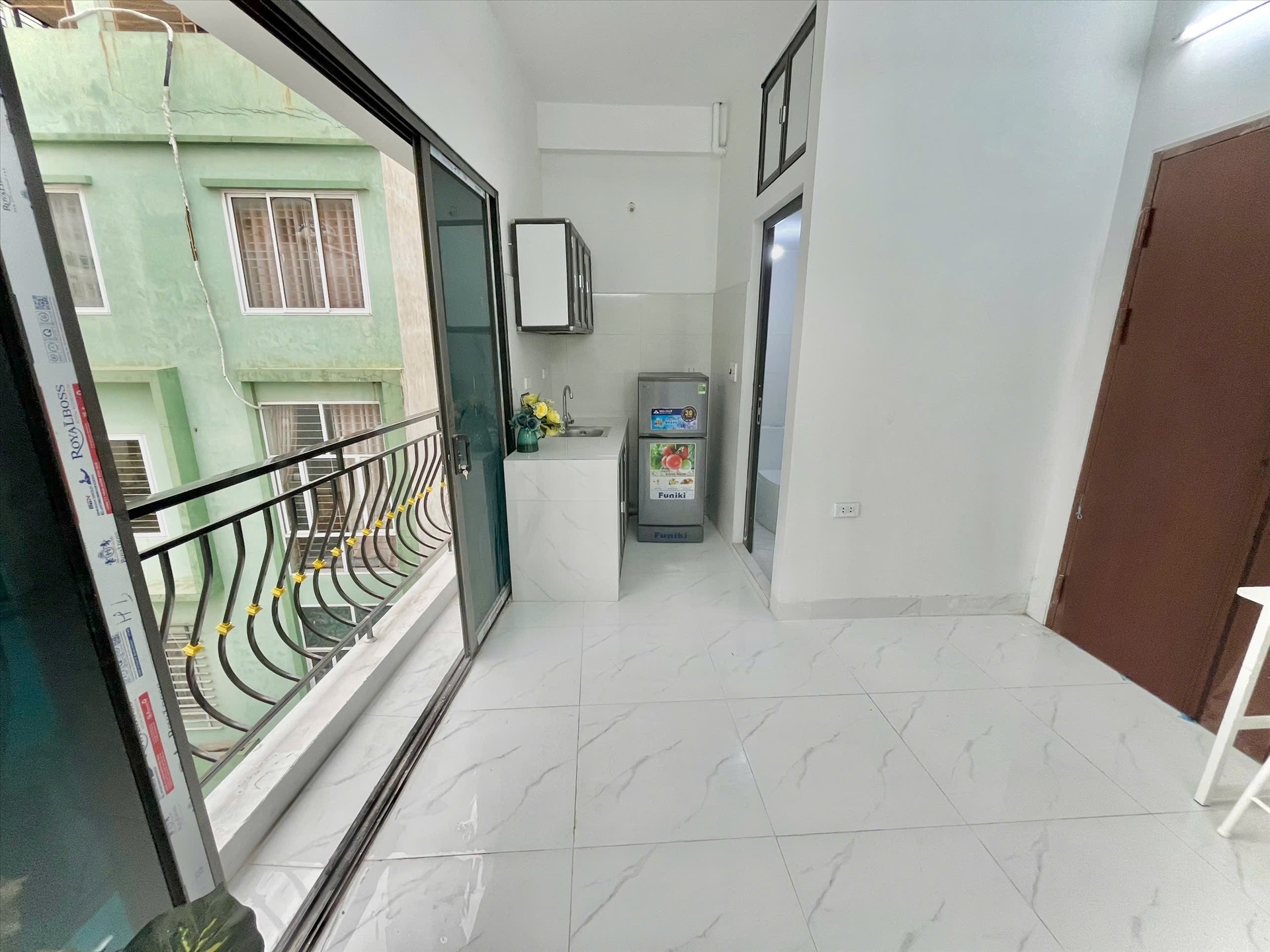 Phòng trọ Studio 25m2 tại Time House 1 Cổ Nhuế - Bắc Từ Liêm - Phòng bếp