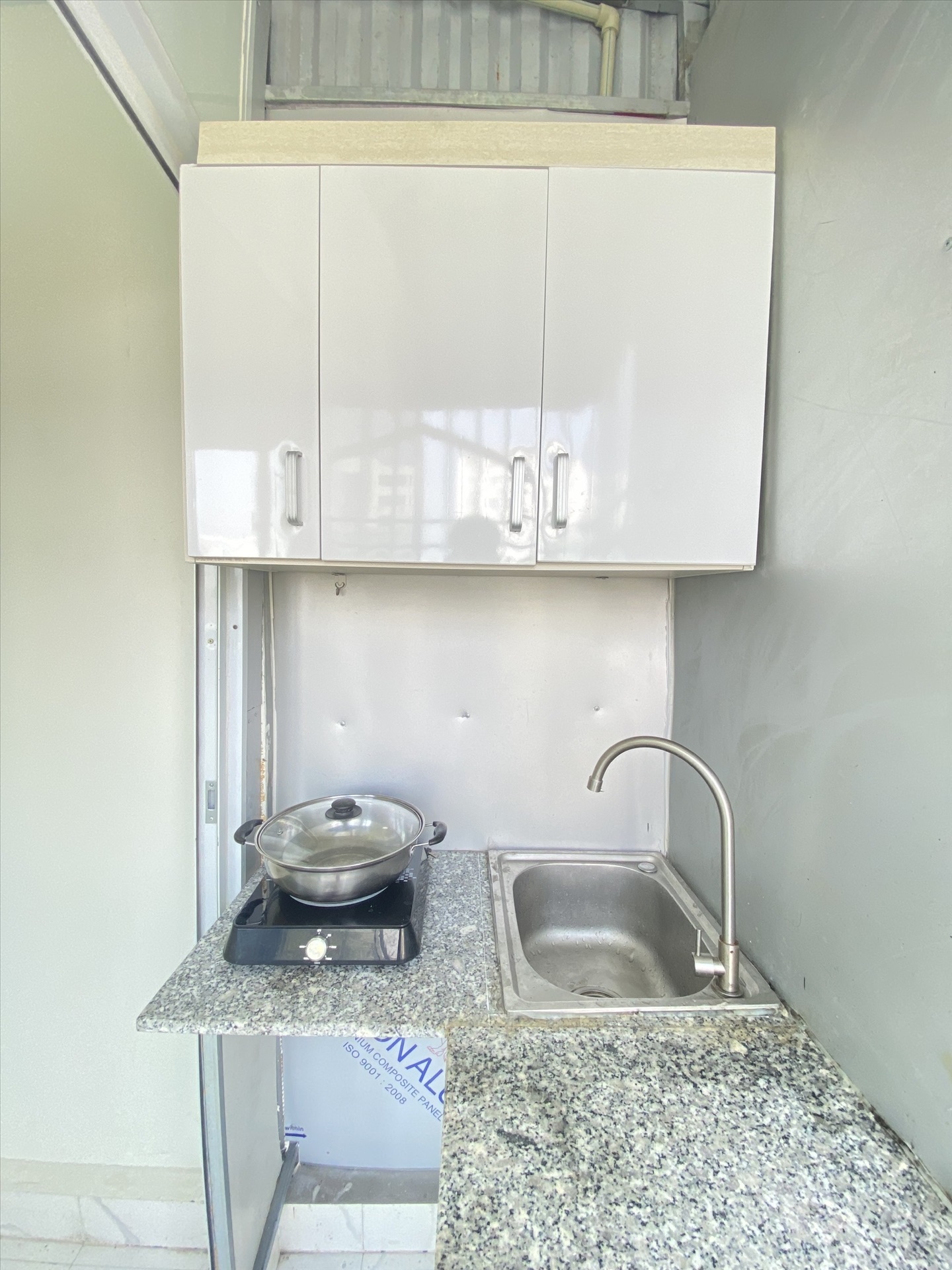 Phòng trọ Studio 23m2 tại 4PS Housing Tạ Quang Bửu - Hai Bà Trưng - Phòng bếp