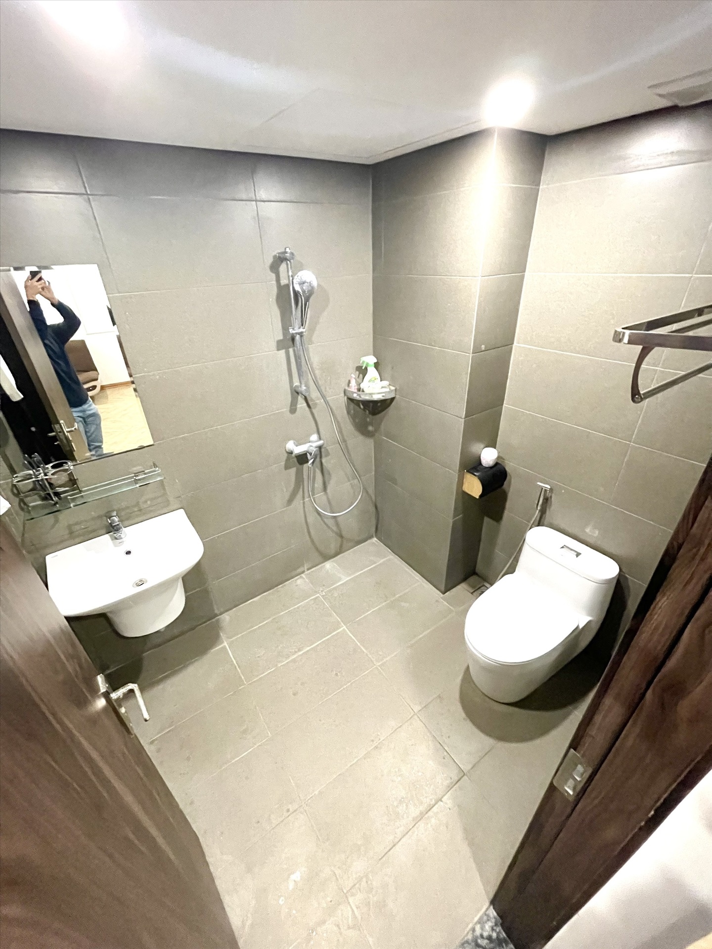 Phòng trọ 1 Phòng ngủ 55m2 tại Airstay Yên Hoa - Tây Hồ - Phòng tắm