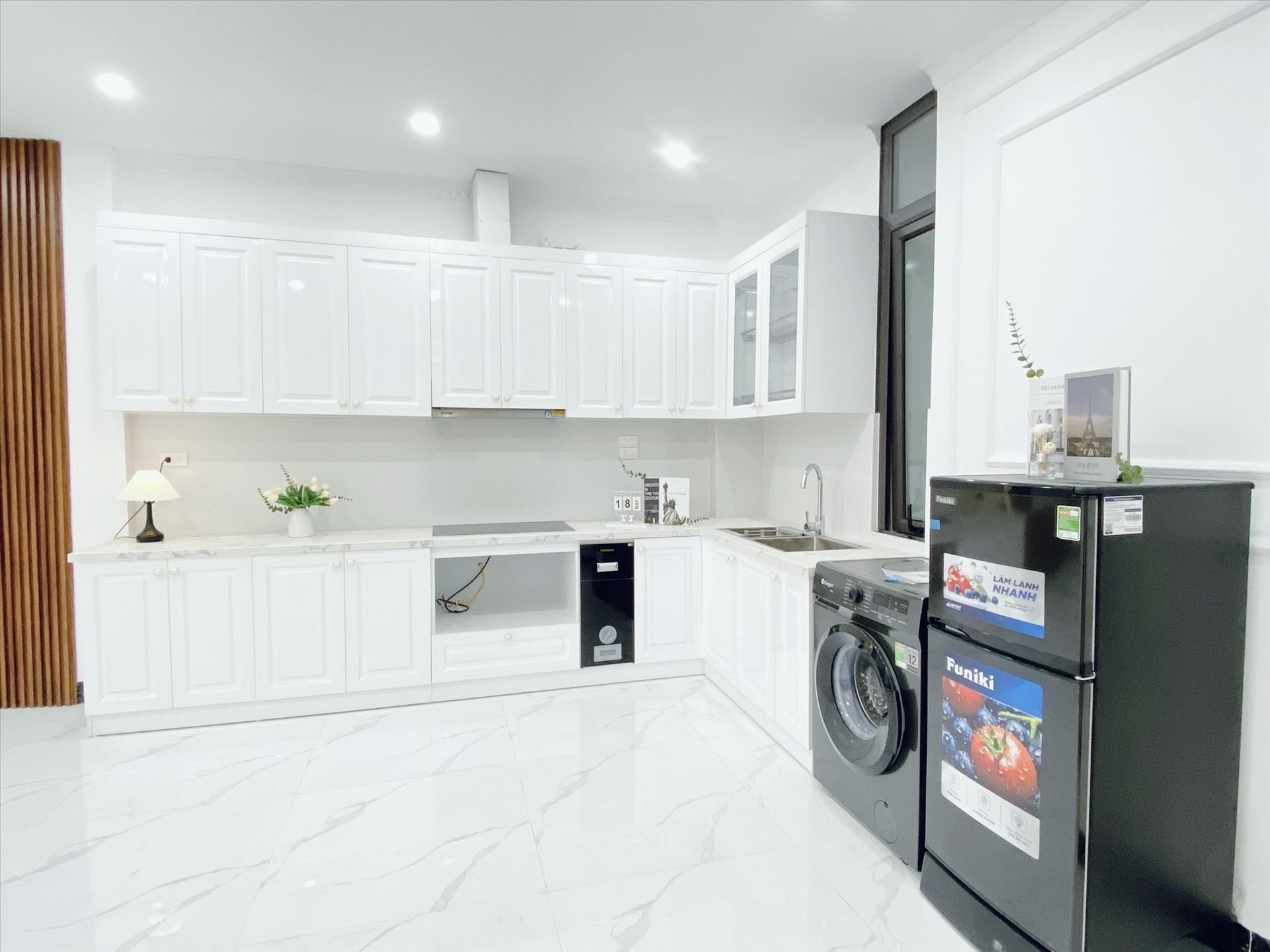 Phòng trọ 3 Phòng ngủ 90m2 tại Suha Home 1 Đống Tác - Đống Đa - Phòng bếp
