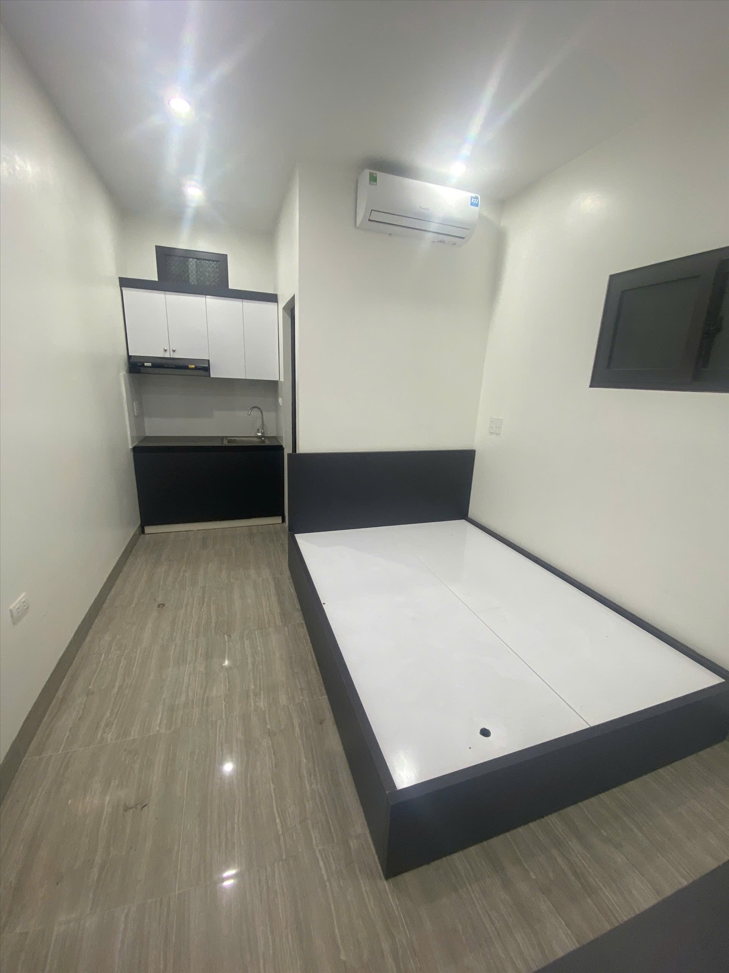 Phòng trọ Studio 20m2 tại CTC Home Cầu Diễn - Bắc Từ Liêm - Phòng ngủ