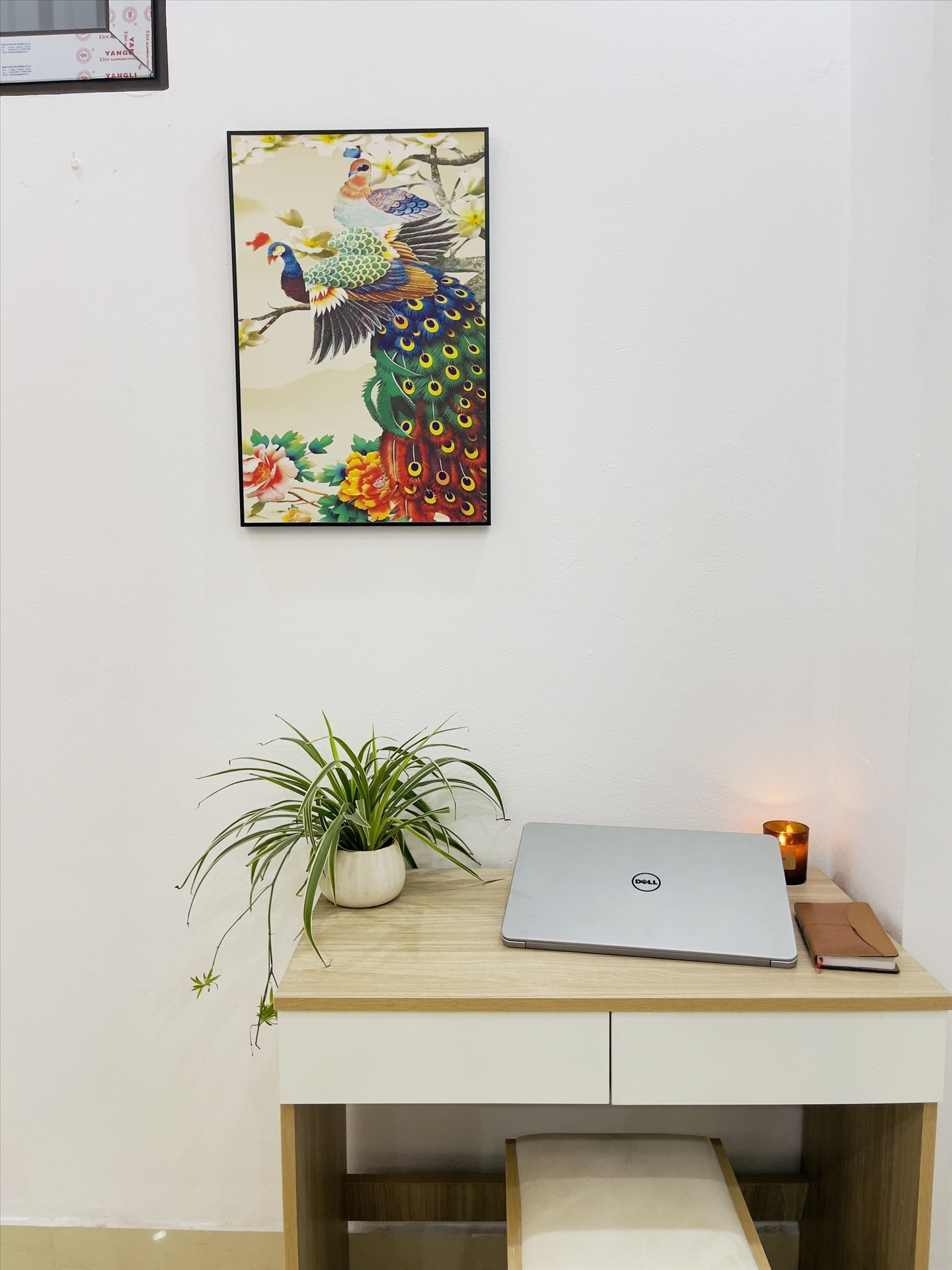Phòng trọ Studio 38m2 tại Salahomes Nguyễn Ngọc Vũ - Cầu Giấy - Góc làm việc
