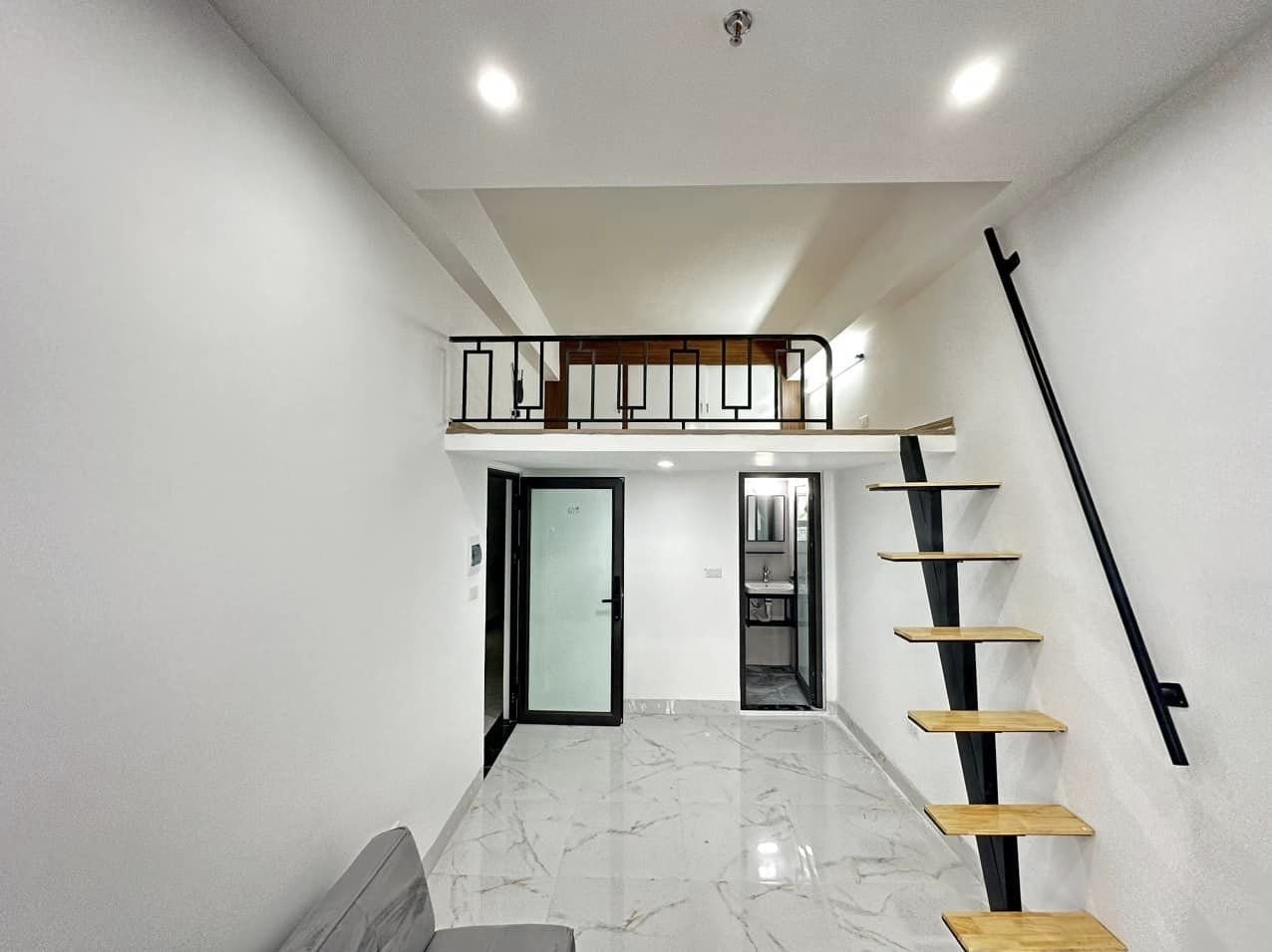 Phòng trọ Duplex 30m2 tại NV Home Đồng Me - Nam Từ Liêm - Phòng ngủ