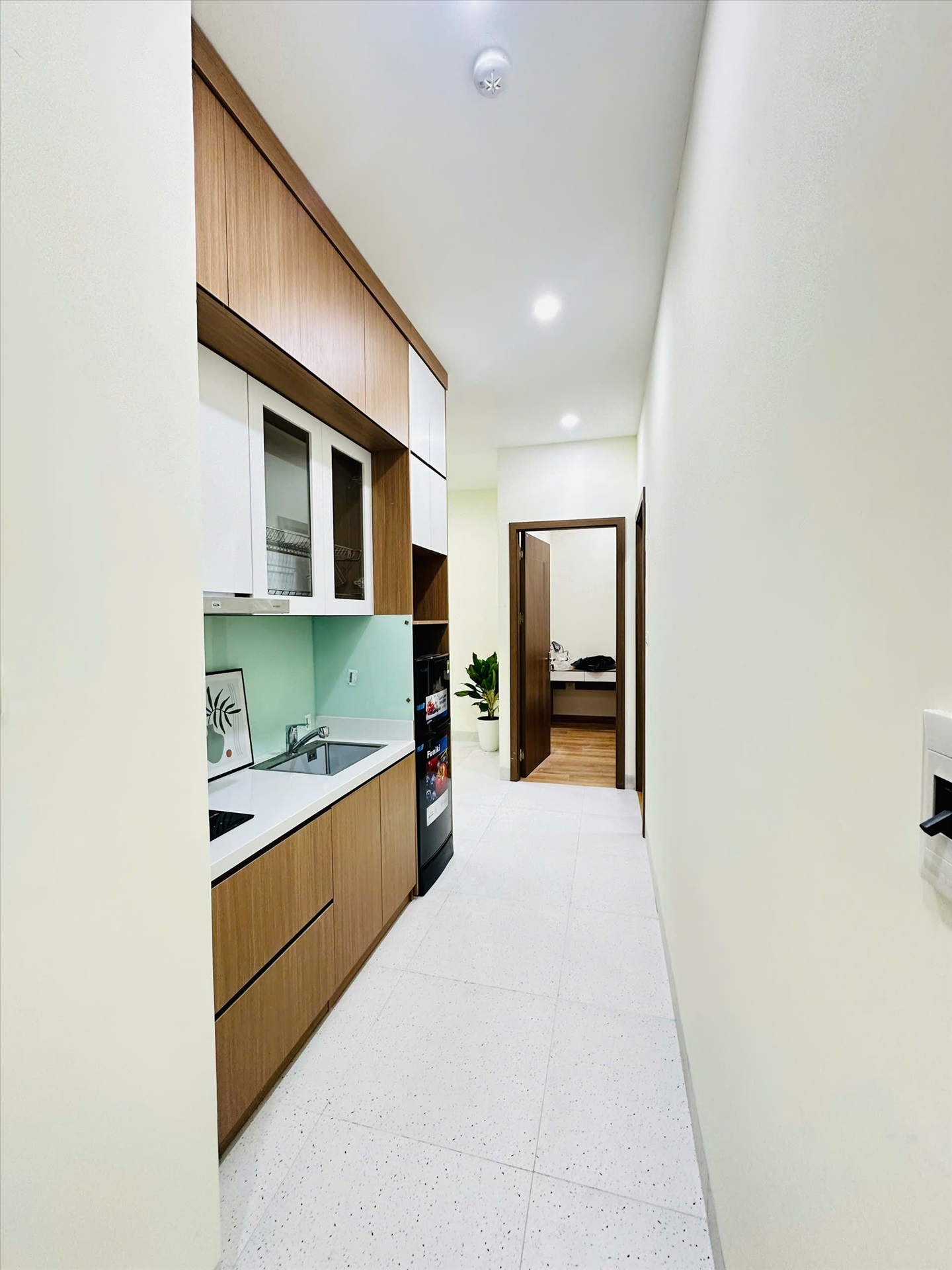 Phòng trọ 2 Phòng ngủ 45m2 tại NV Home 1 Hoàng Quốc Việt - Cầu Giấy - Phòng bếp