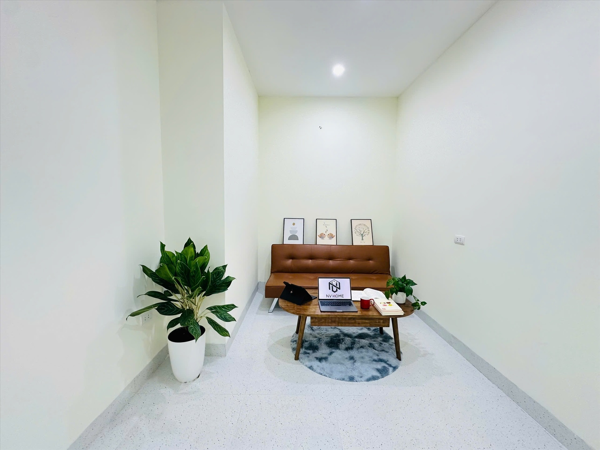 Phòng trọ 2 Phòng ngủ 45m2 tại NV Home 1 Hoàng Quốc Việt - Cầu Giấy - Phòng khách
