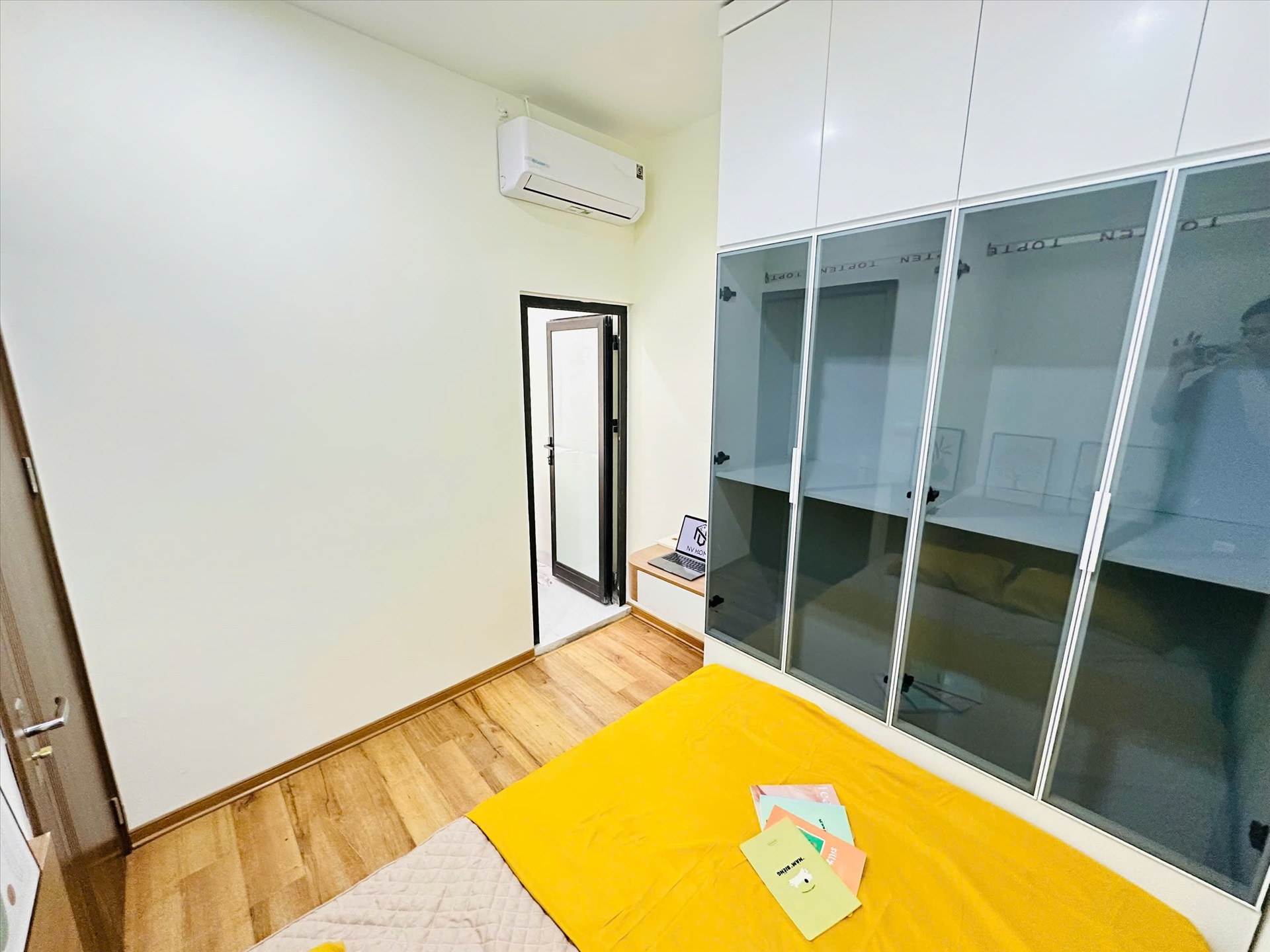 Phòng trọ 2 Phòng ngủ 45m2 tại NV Home 1 Hoàng Quốc Việt - Cầu Giấy - Phòng ngủ