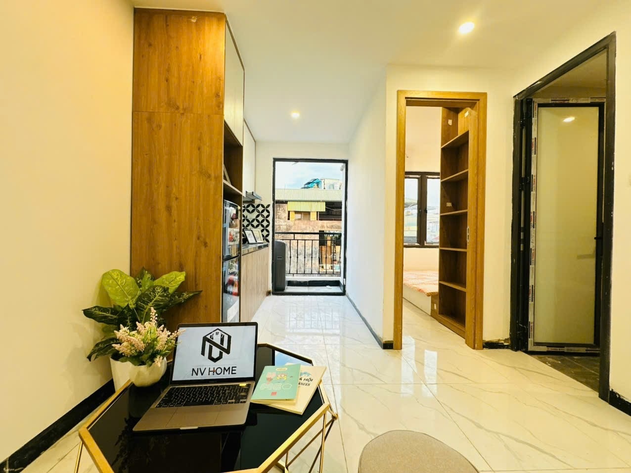 Phòng trọ 1 Phòng ngủ 30m2 tại NV Home 1 Xã Đàn - Đống Đa - Phòng khách