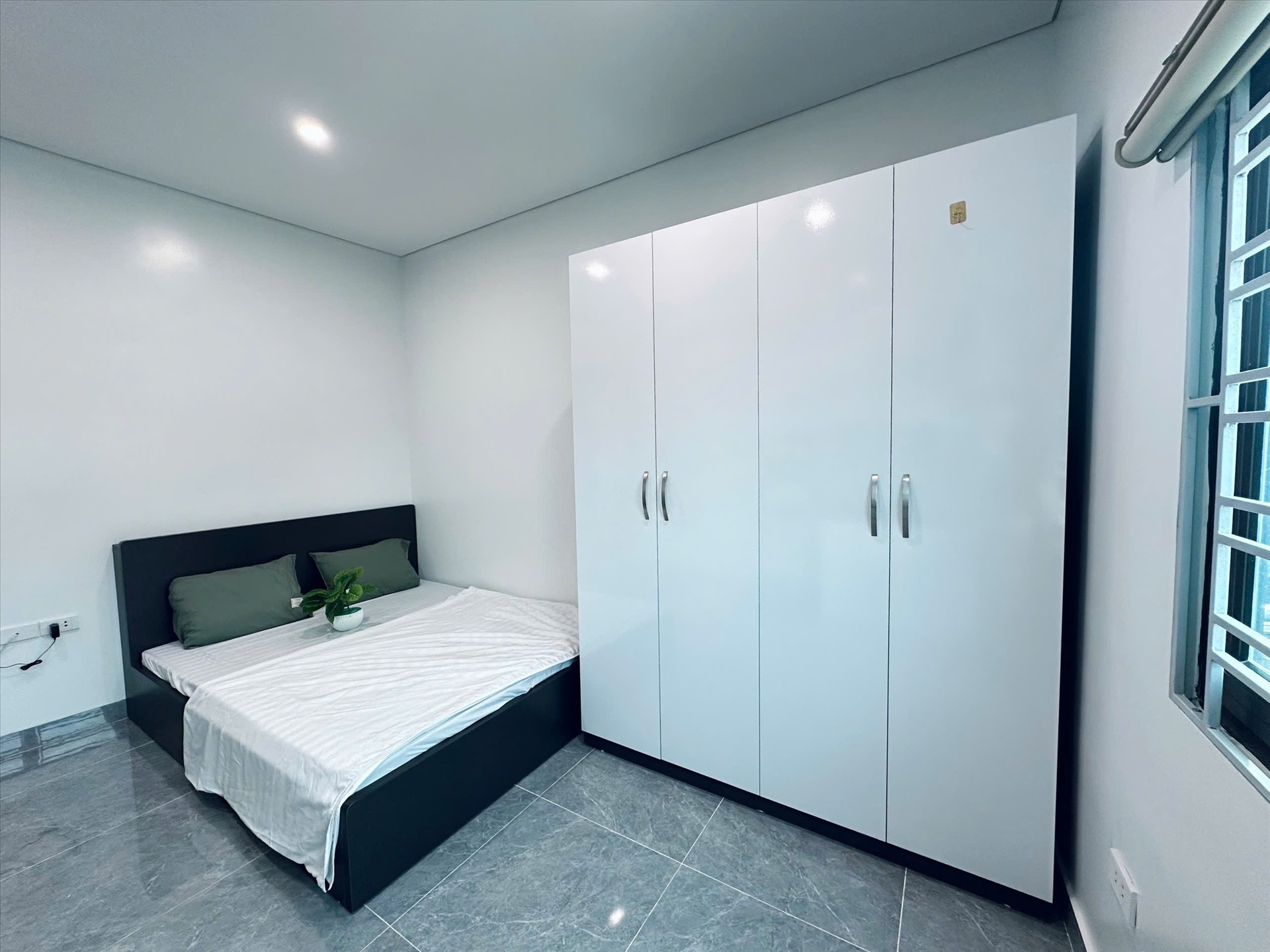 Phòng trọ Studio 25m2 tại CTC Home Phú Mỹ - Nam Từ Liêm - Phòng ngủ