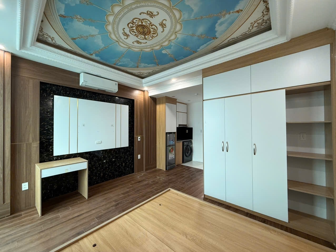 Phòng trọ Duplex 25m2 tại Friends Team Khương Trung - Thanh Xuân - Phòng ngủ