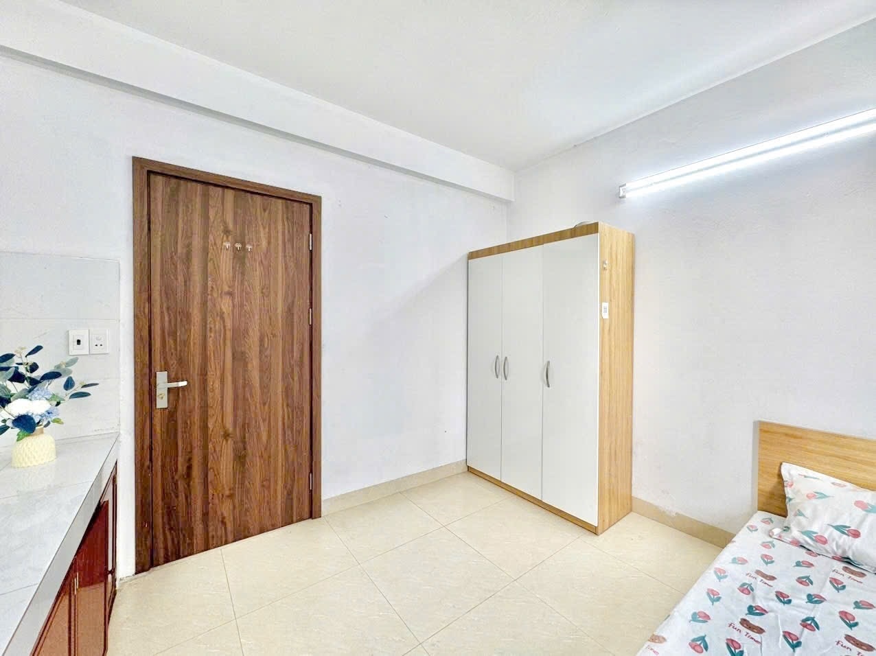 Phòng trọ Studio 27m2 tại Time House 11 Cổ Nhuế - Bắc Từ Liêm - Phòng ngủ