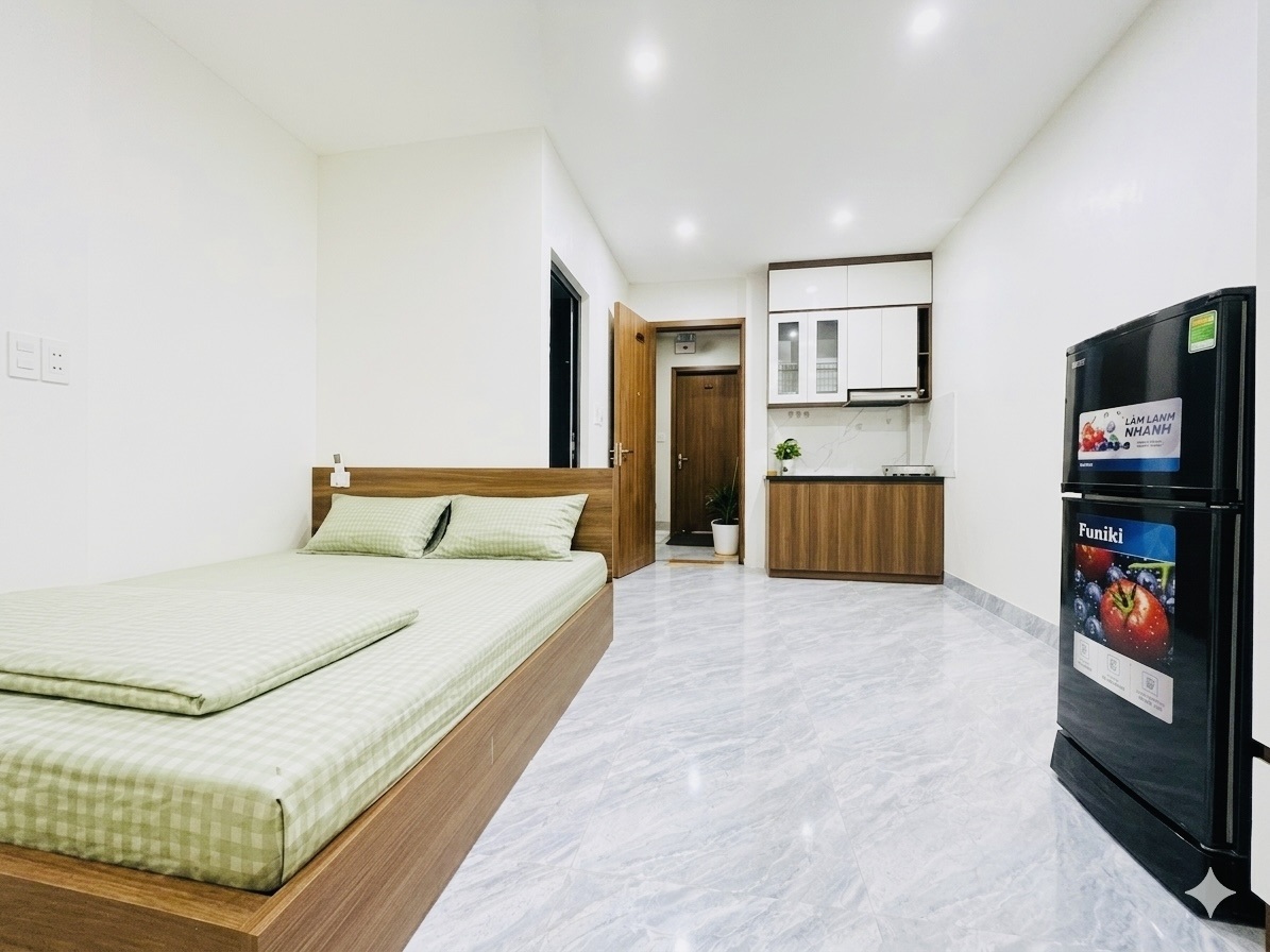 Phòng trọ Studio 30m2 tại Friends Team Mỹ Đình - Nam Từ Liêm - Phòng ngủ