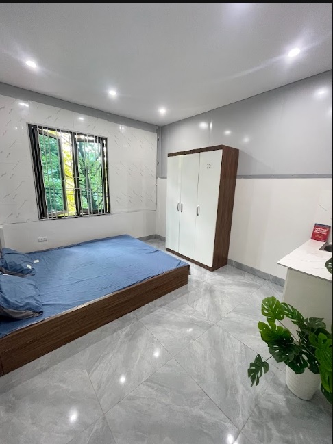 Phòng trọ Studio 35m2 tại Friends Team Kim Giang - Hoàng Mai - Phòng ngủ