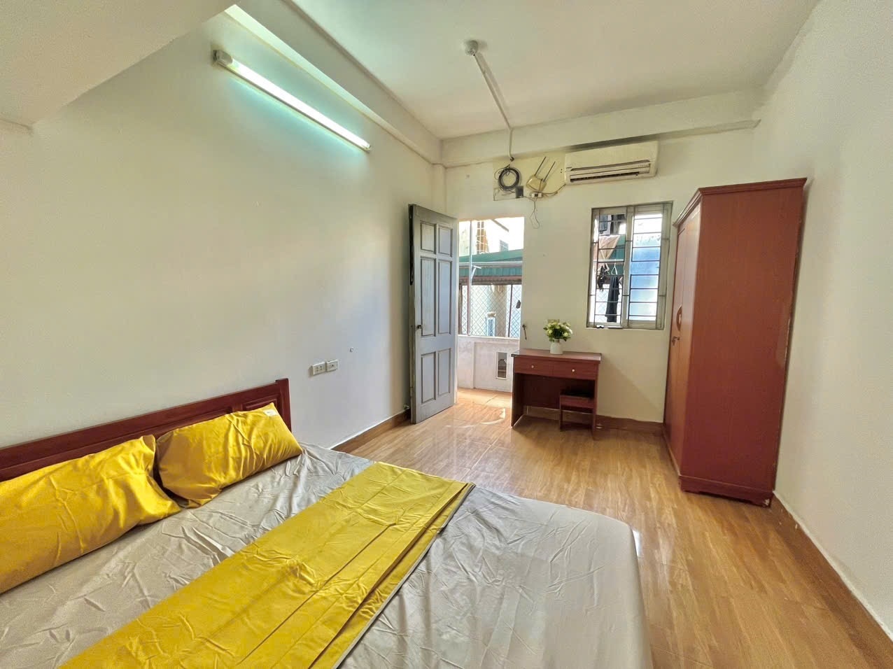 Phòng trọ Studio 25m2 tại Timehouse 5 Phú Mỹ - Nam Từ Liêm - Phòng ngủ