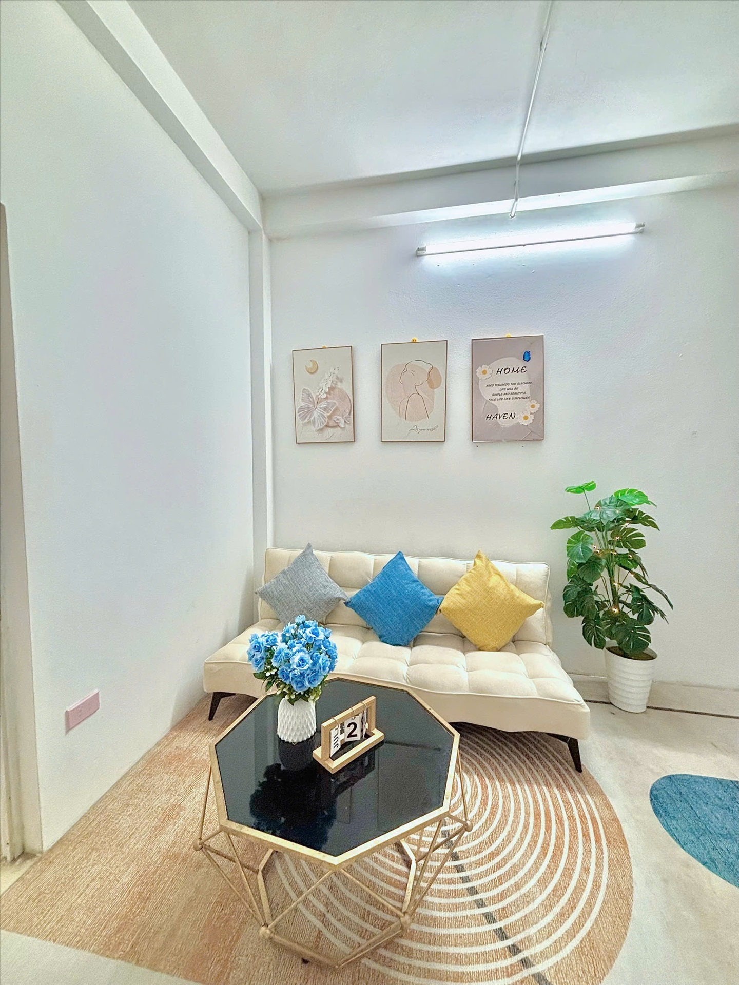 Phòng trọ 1 Phòng ngủ 40m2 tại Timehouse 3 Mỹ Đình - Nam Từ Liêm - Phòng khách