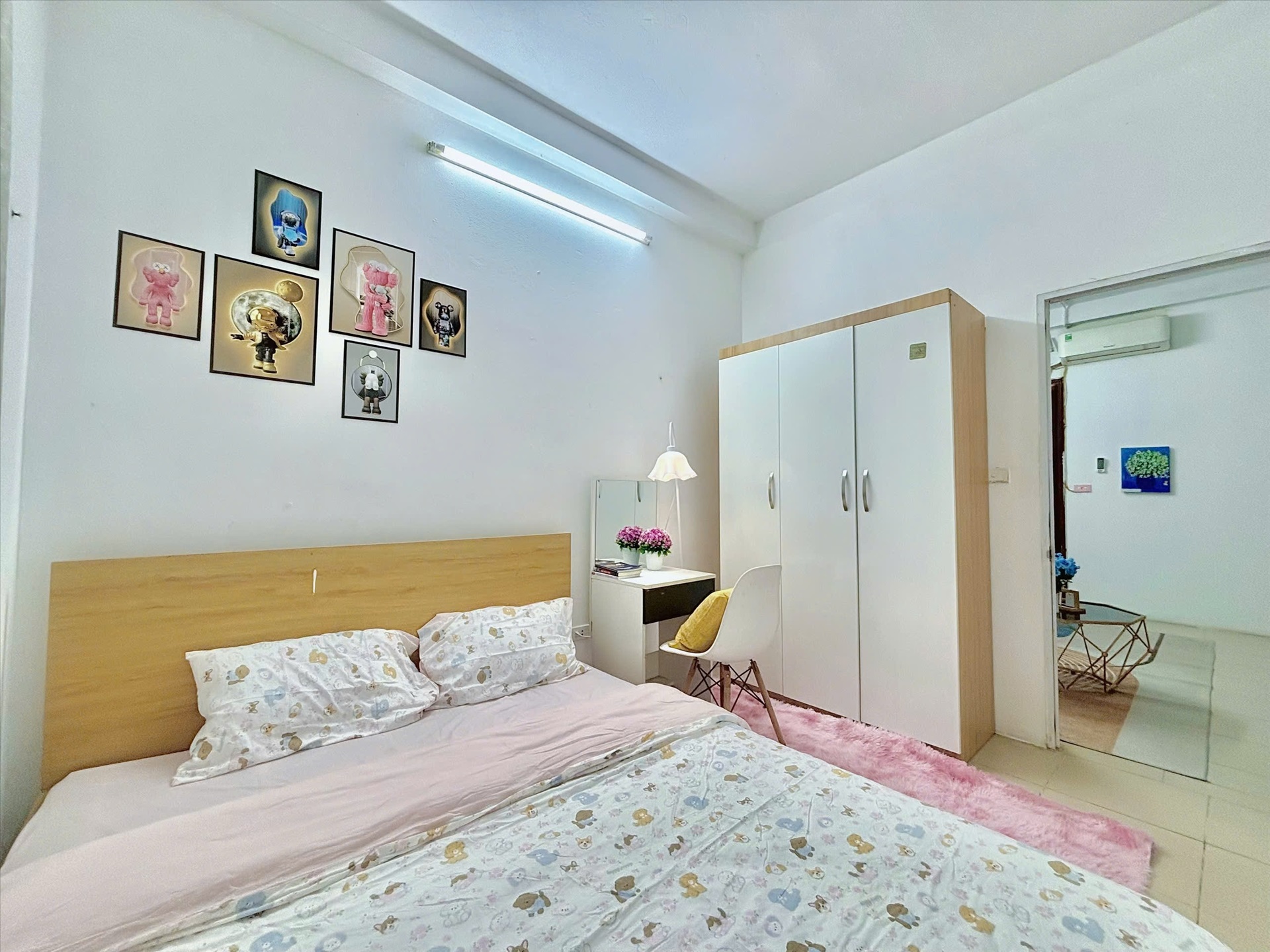 Phòng trọ 1 Phòng ngủ 40m2 tại Timehouse 3 Mỹ Đình - Nam Từ Liêm - Phòng ngủ