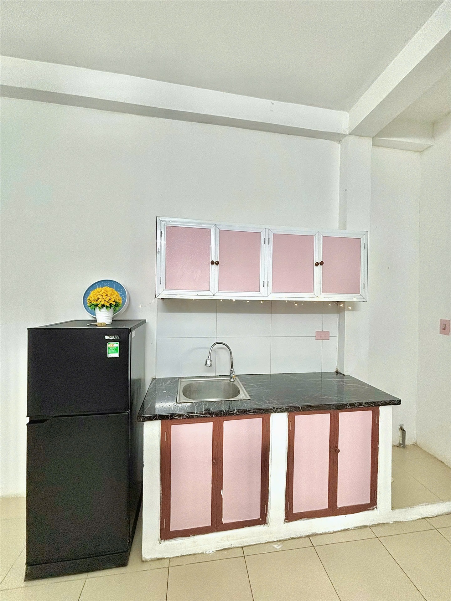 Phòng trọ 1 Phòng ngủ 40m2 tại Timehouse 3 Mỹ Đình - Nam Từ Liêm - Phòng khách
