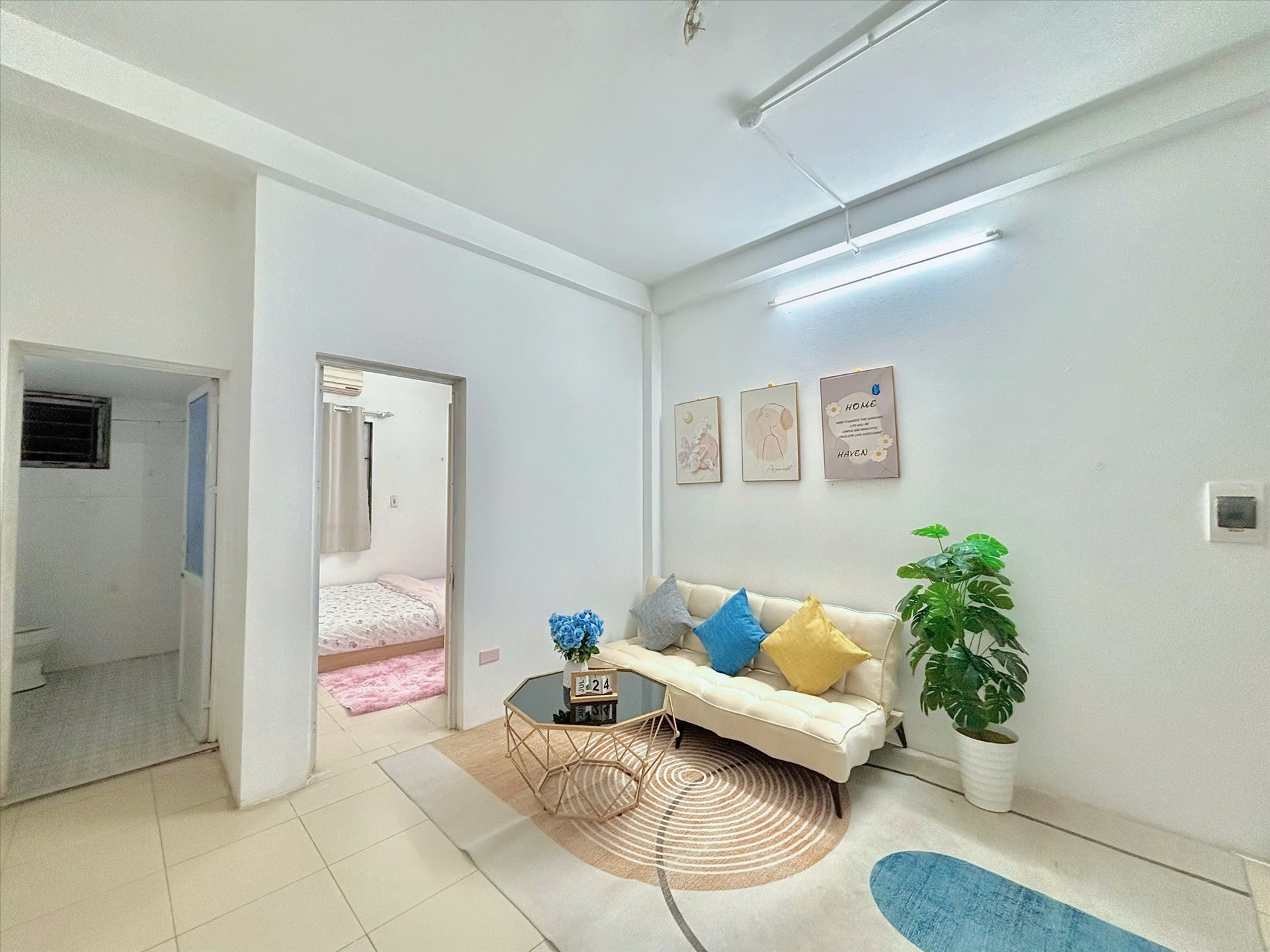 Phòng trọ 1 Phòng ngủ 40m2 tại Timehouse 3 Mỹ Đình - Nam Từ Liêm - Phòng khách