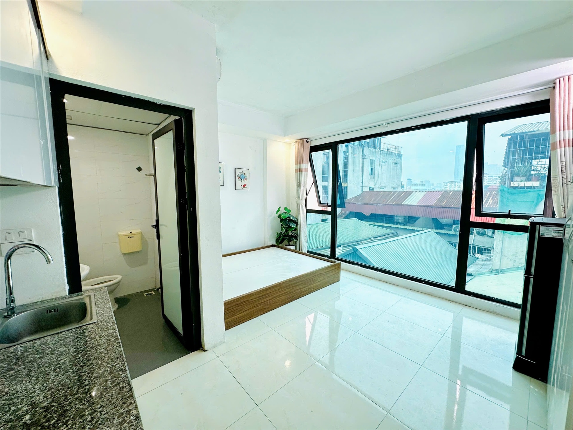 Phòng trọ 1 Phòng ngủ 20m2 tại TT House 1 Chùa Láng - Đống Đa - Phòng ngủ