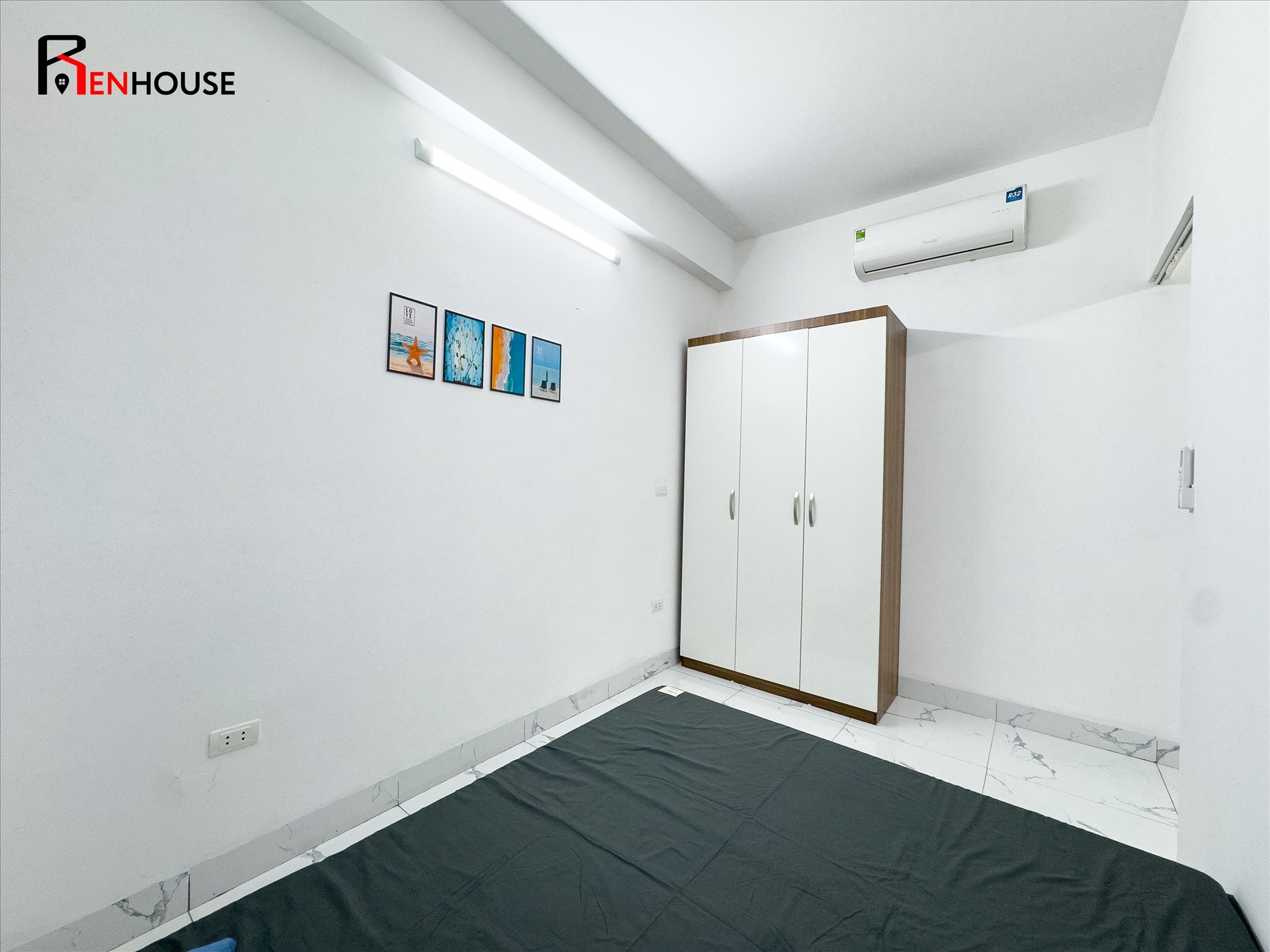 Phòng trọ 1 Phòng ngủ 35m2 tại RenHouse 2 Đại Lộ Thăng Long - Nam Từ Liêm - Phòng ngủ