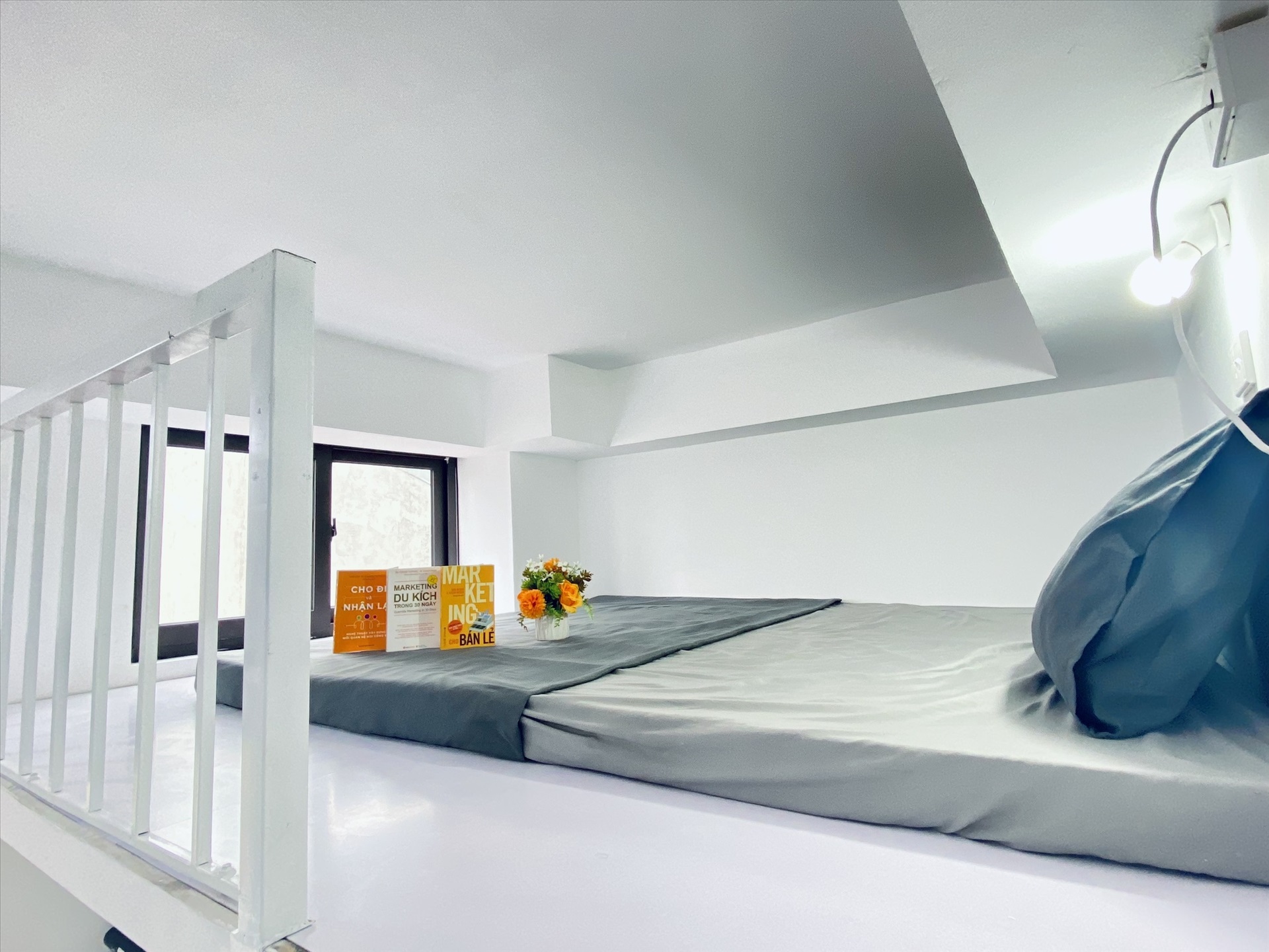 Phòng trọ Studio 20m2 tại Suha Home 1 Đống Tác - Đống Đa - Phòng ngủ
