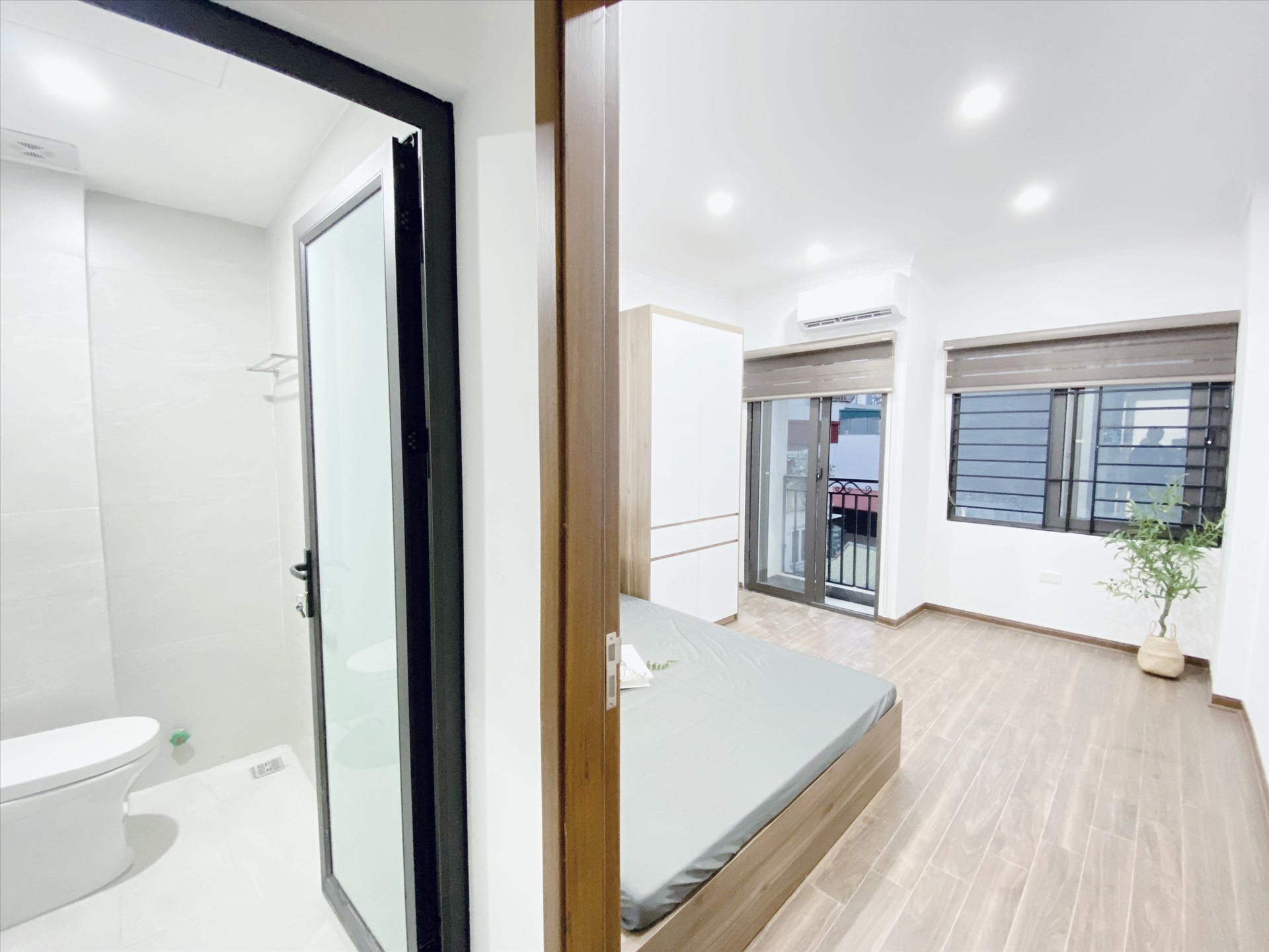 Phòng trọ 2 Phòng ngủ 90m2 tại Suha Home Lê Văn Lương - Thanh Xuân - Phòng ngủ