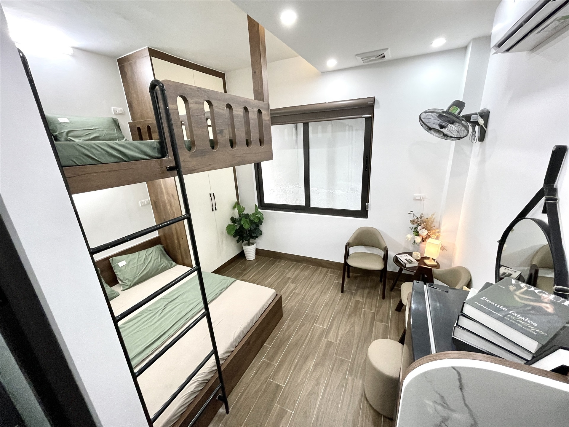 Phòng trọ Studio 20m2 tại Airstay Lê Trọng Tấn - Thanh Xuân - Phòng ngủ
