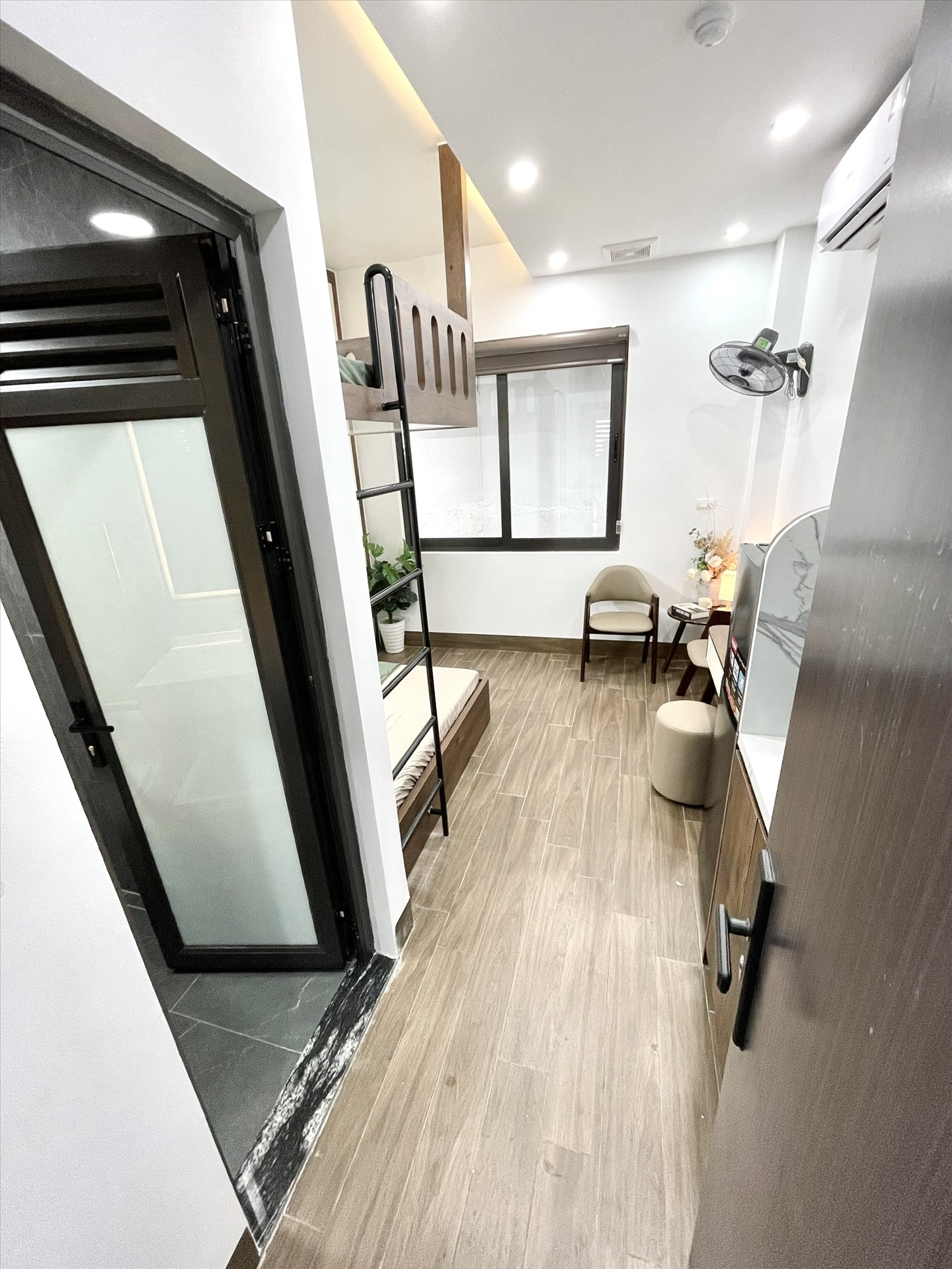 Phòng trọ Studio 20m2 tại Airstay Lê Trọng Tấn - Thanh Xuân - Phòng bếp