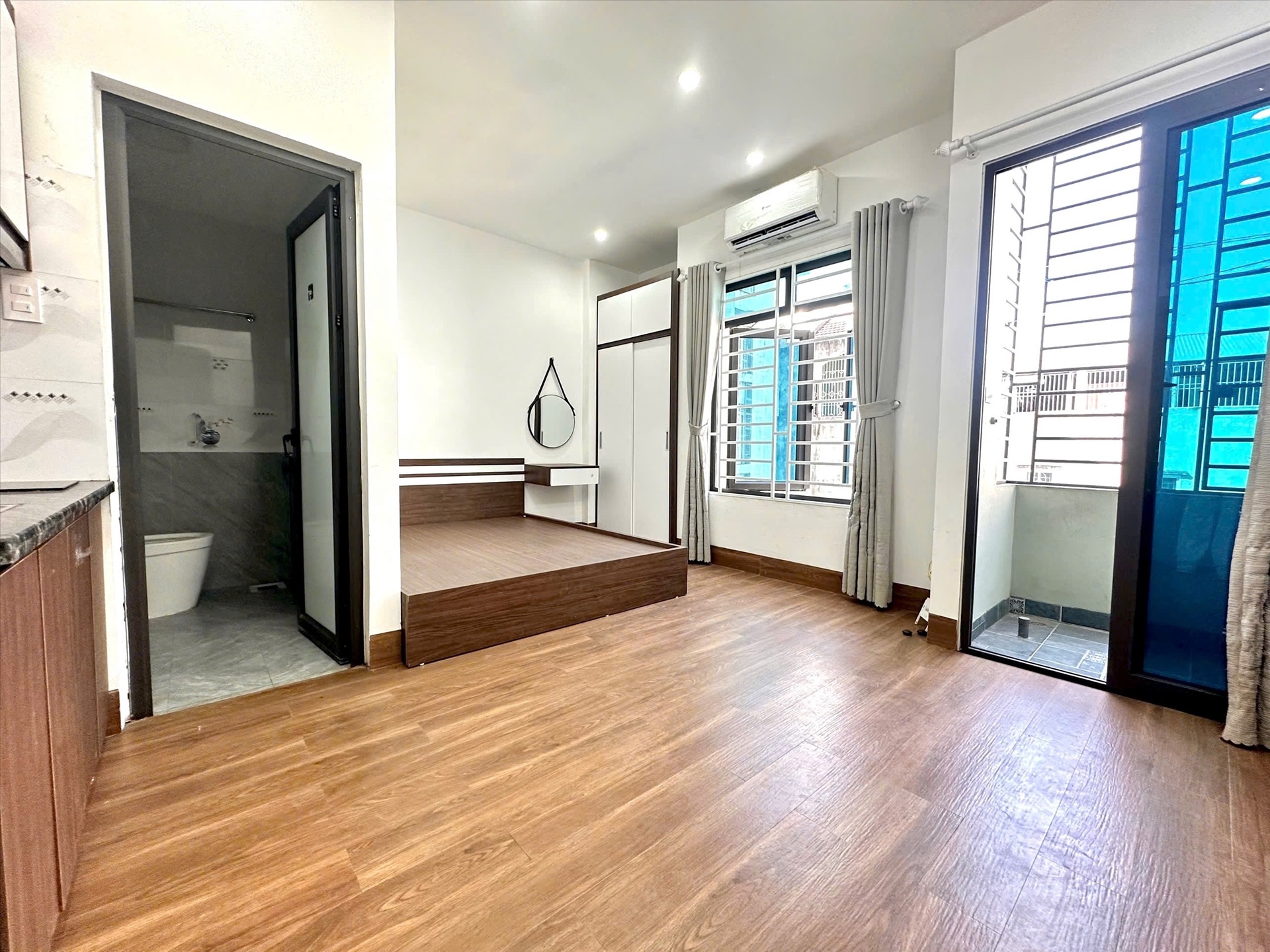 Phòng trọ Studio 32m2 tại BP Home Mỹ Đình - Nam Từ Liêm - Phòng ngủ