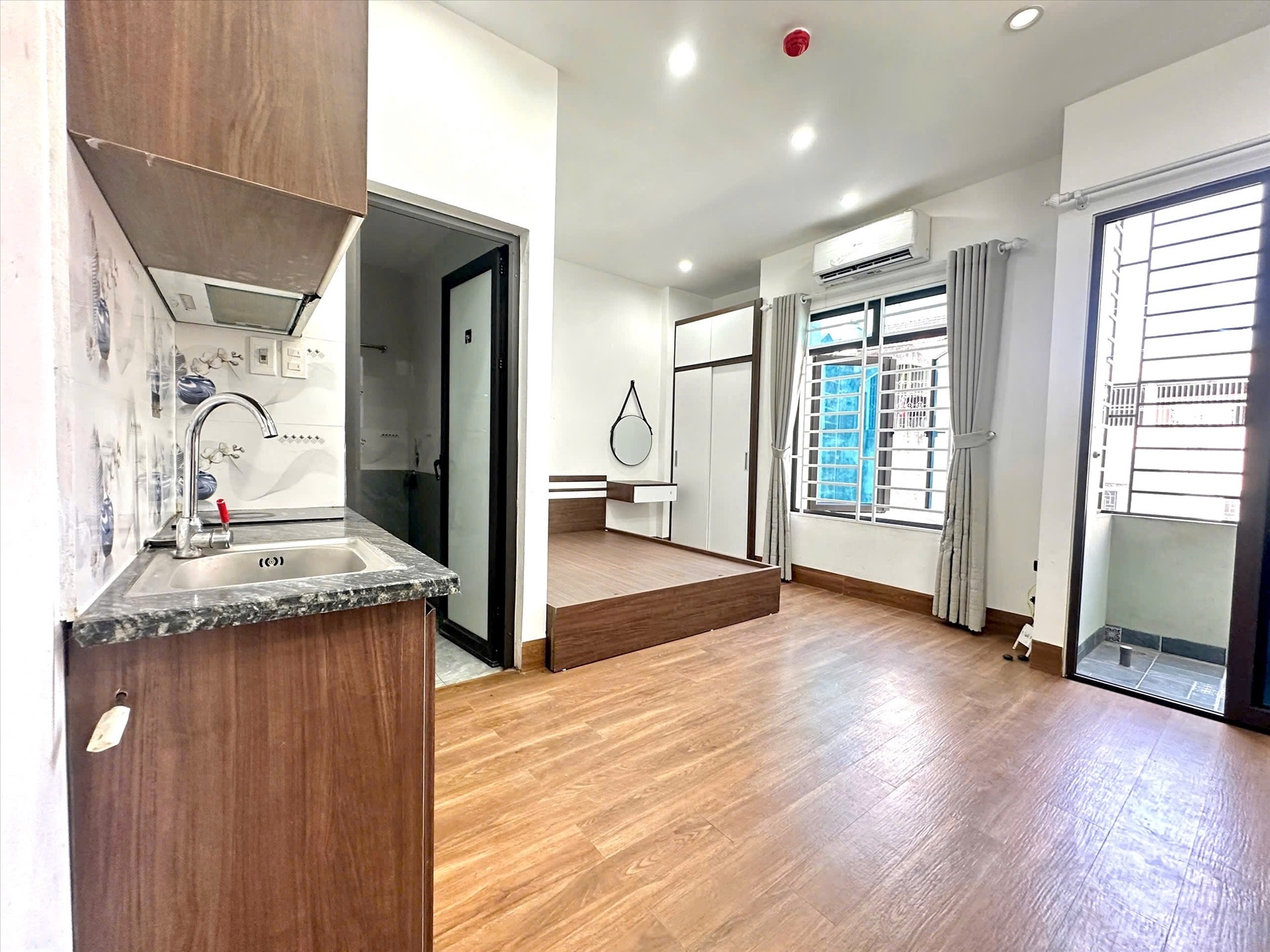 Phòng trọ Studio 32m2 tại BP Home Mỹ Đình - Nam Từ Liêm - Phòng ngủ