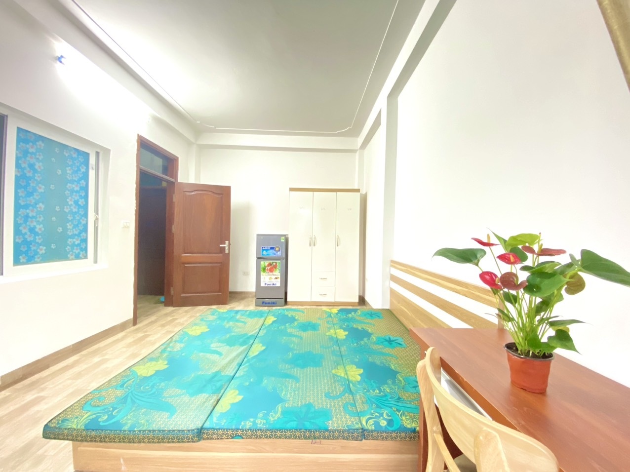 Phòng trọ Studio 25m2 tại 4PS Housing Nguyễn Khuyến - Hà Đông - Phòng ngủ