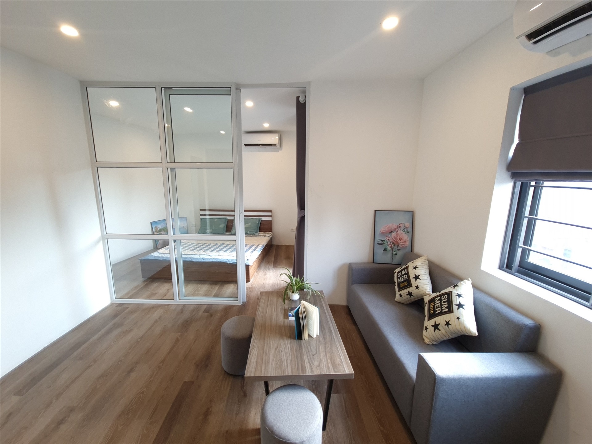 Phòng trọ 1 Phòng ngủ 35m2 tại Salahomes Vũ Tông Phan - Thanh Xuân - Phòng khách