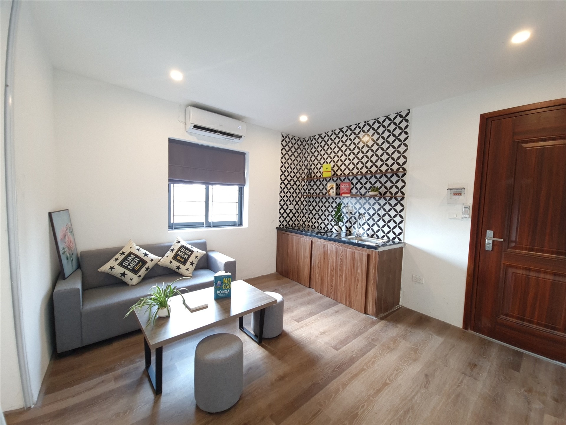 Phòng trọ 1 Phòng ngủ 35m2 tại Salahomes Vũ Tông Phan - Thanh Xuân - Phòng khách