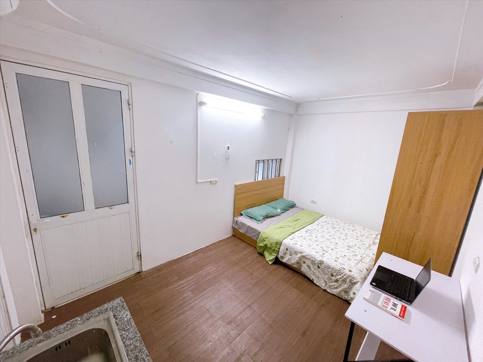 Phòng trọ Studio 25m2 tại Time House Cự Lộc - Thanh Xuân - Phòng ngủ