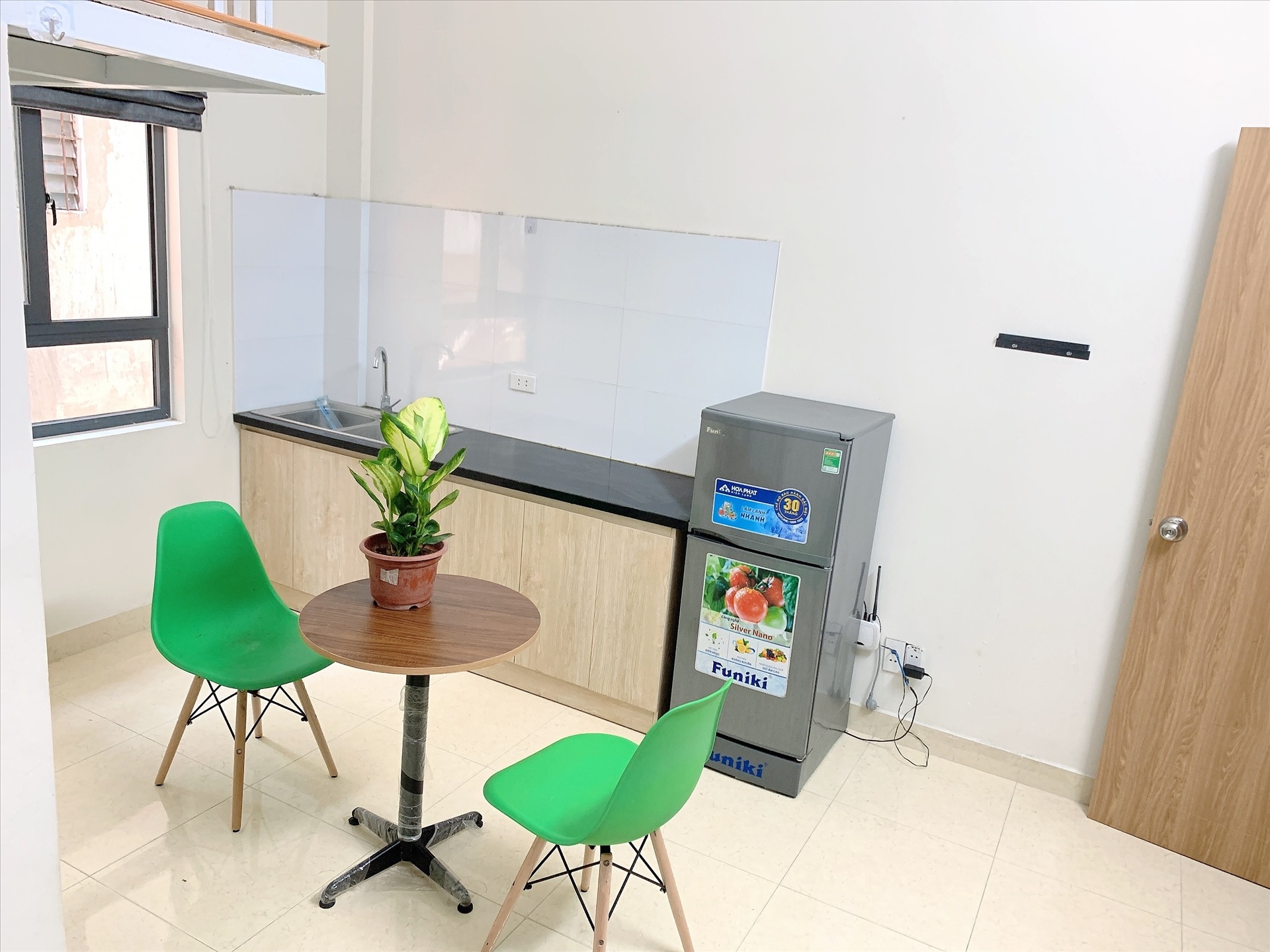 Phòng trọ Duplex 28m2 tại AT Home Ngọc Khánh - Ba Đình - Phòng bếp