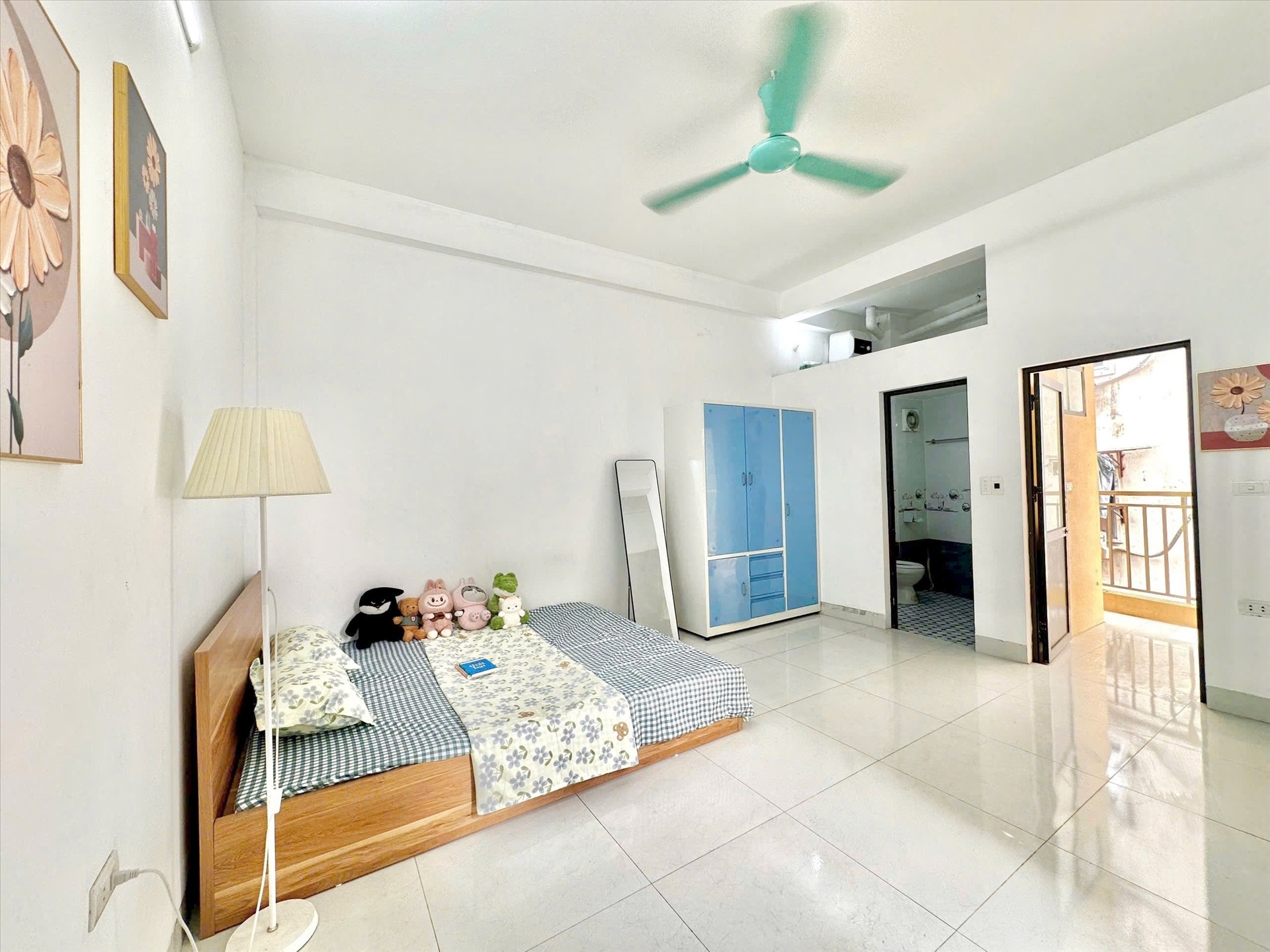 Phòng trọ Studio 30m2 tại Time House 1 Phú Diễn - Bắc Từ Liêm - Phòng ngủ