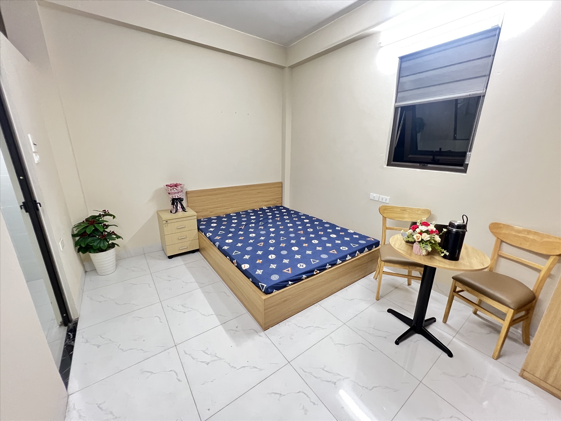 Phòng trọ Studio 30m2 tại AT Home Trung Kính - Cầu Giấy - Phòng ngủ