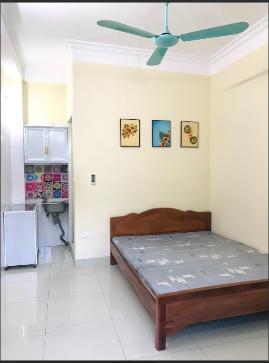Phòng trọ Studio 20m2 tại TT House 1 Nguyễn Khánh Toàn - Cầu Giấy - Phòng ngủ