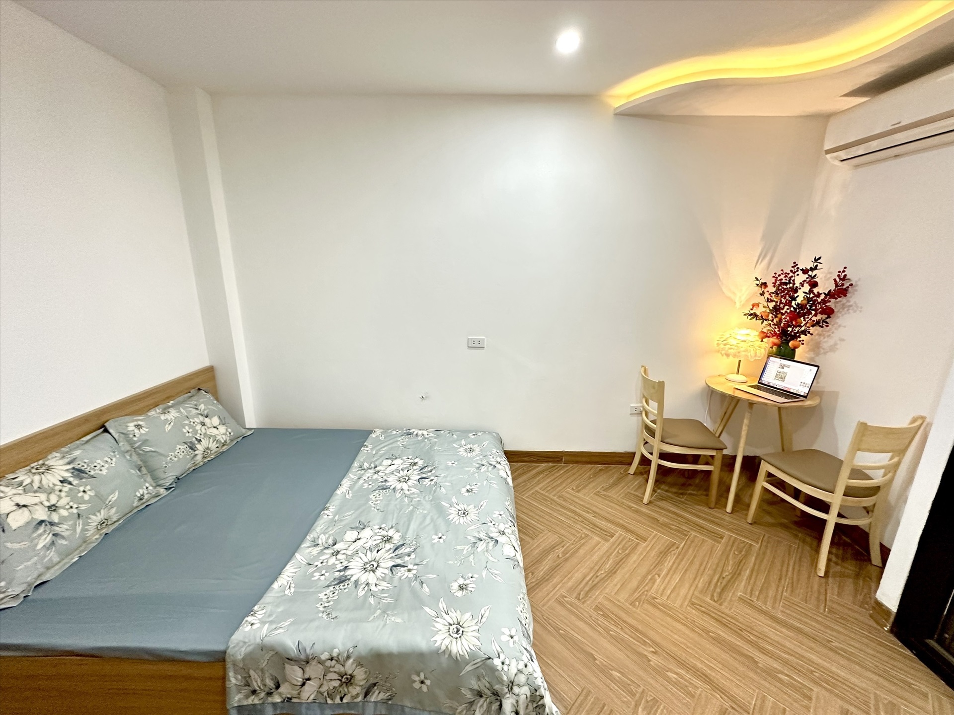 Phòng trọ Studio 30m2 tại TT House Xuân Thủy - Cầu Giấy - Phòng ngủ
