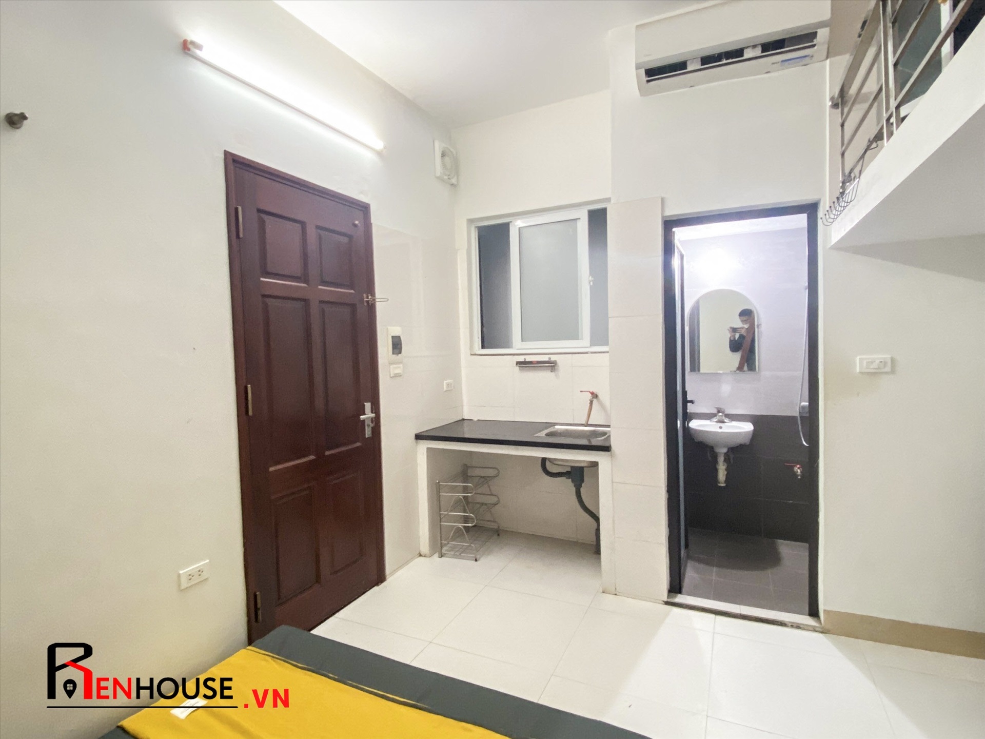 Phòng trọ Duplex 20m2 tại RenHouse 3 Mỹ Đình - Nam Từ Liêm - Phòng bếp