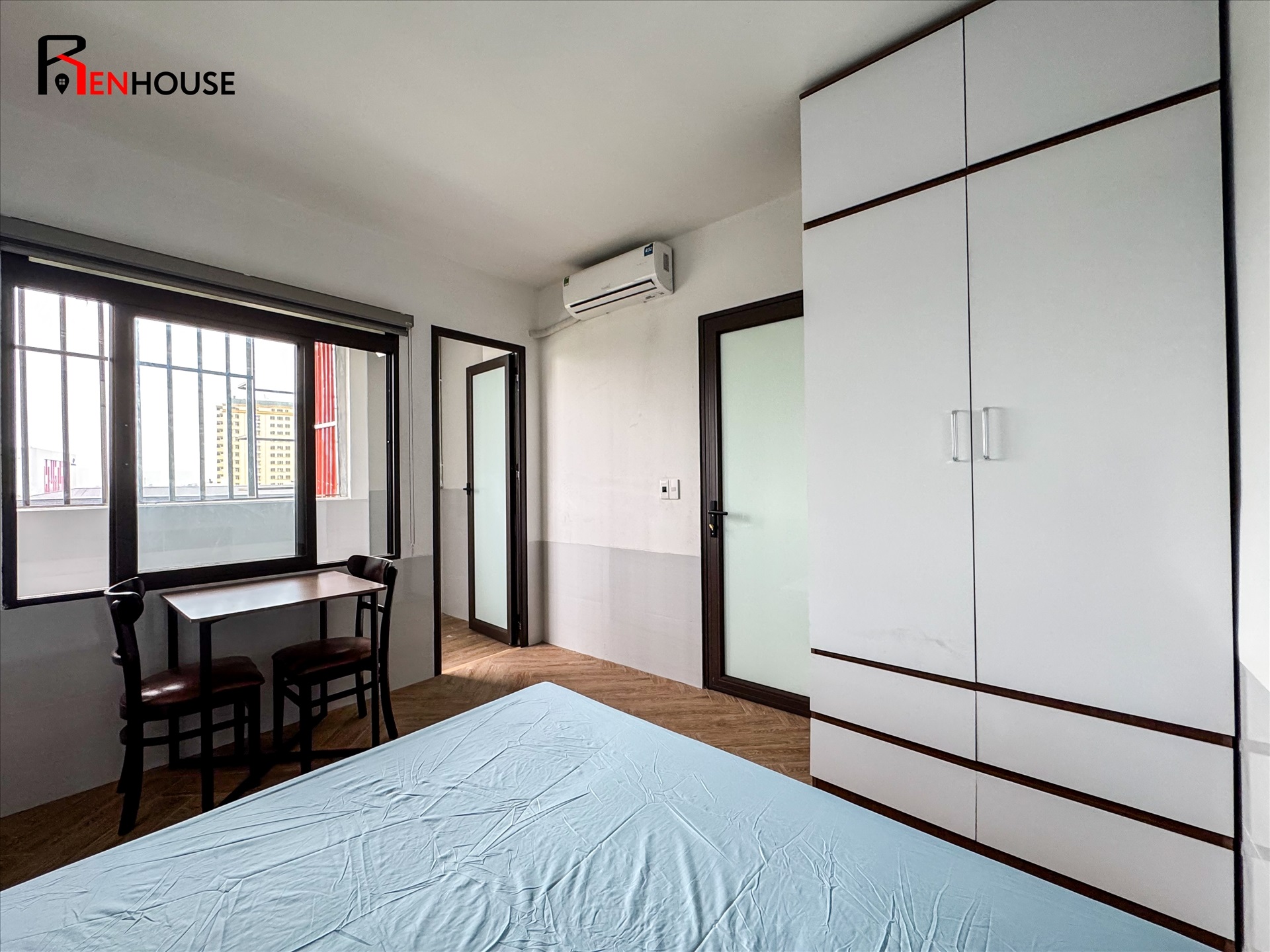 Phòng trọ 2 Phòng ngủ 45m2 tại RenHouse 1 Phú Kiều - Bắc Từ Liêm - Phòng ngủ
