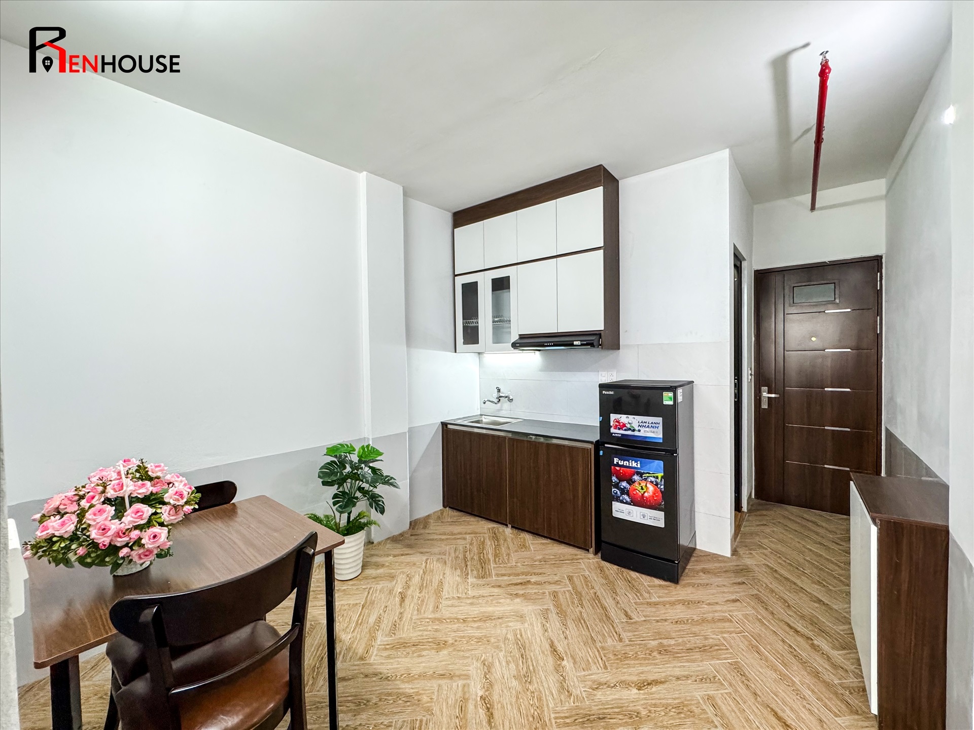 Phòng trọ 2 Phòng ngủ 45m2 tại RenHouse 1 Phú Kiều - Bắc Từ Liêm - Phòng bếp