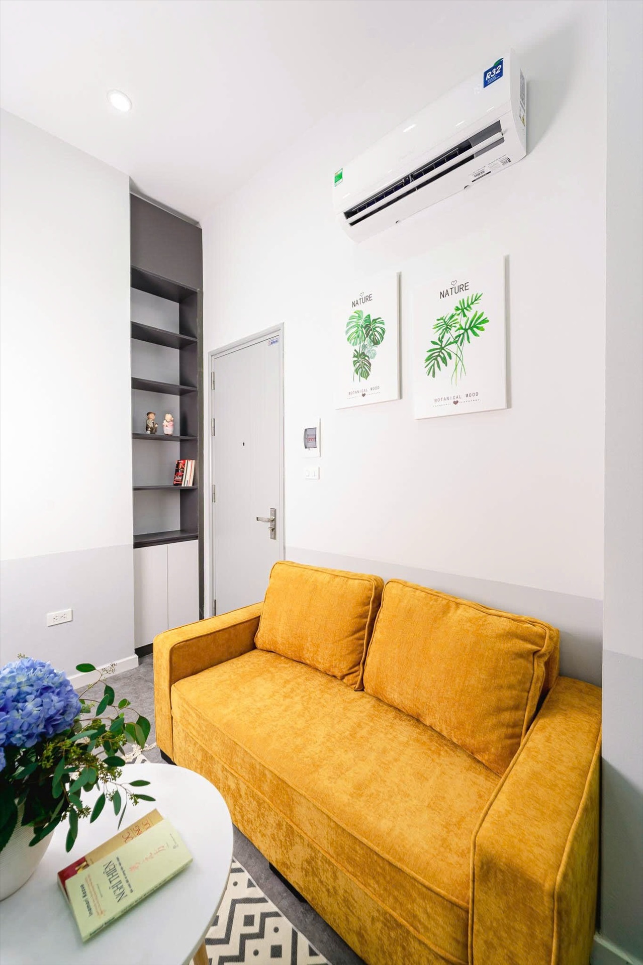 Phòng trọ Studio 20m2 tại Airstay Lê Quý Đôn - Hai Bà Trưng - Phòng khách