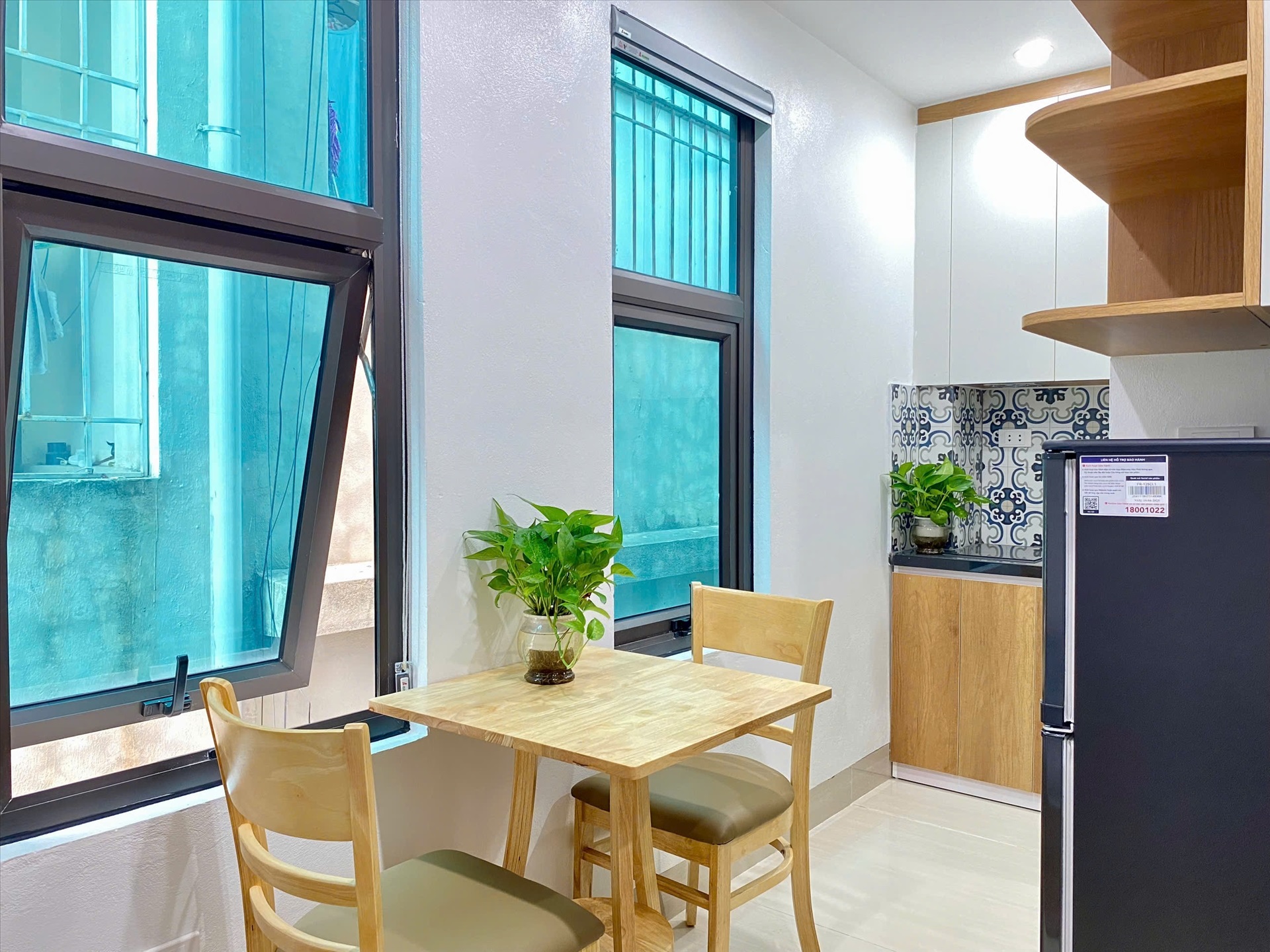 Phòng trọ Studio 20m2 tại Suha Home Nguyễn Trãi - Thanh Xuân - Phòng bếp
