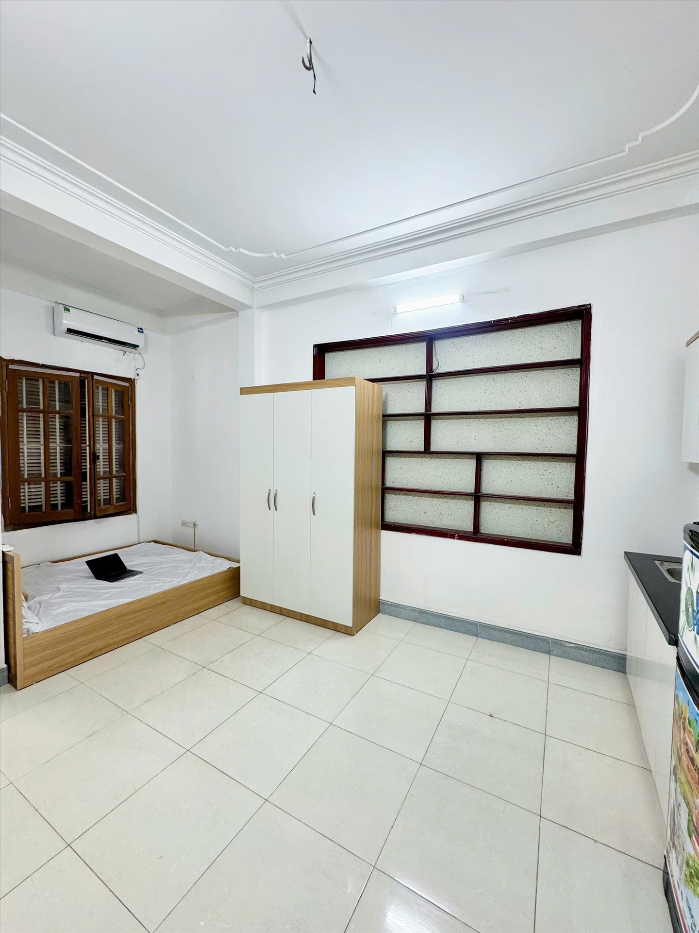 Phòng trọ Studio 25m2 tại Friends Team Nguyễn Xiển - Thanh Xuân - Phòng ngủ